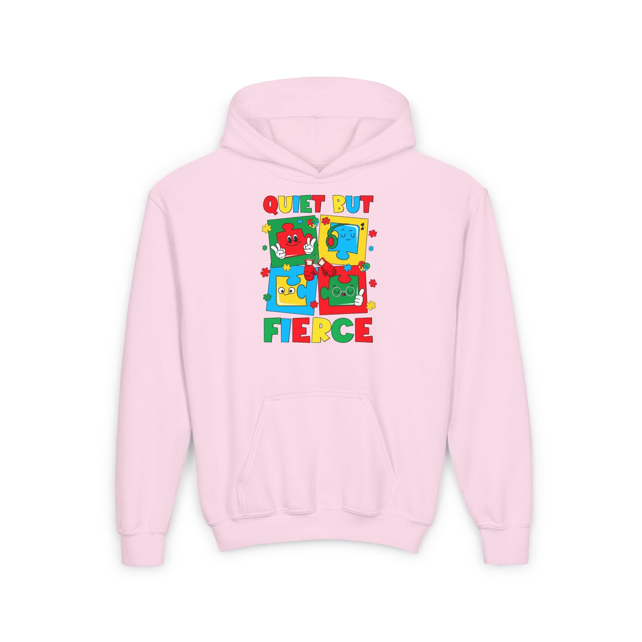 Quiet but Fierce, Youth Hoodie