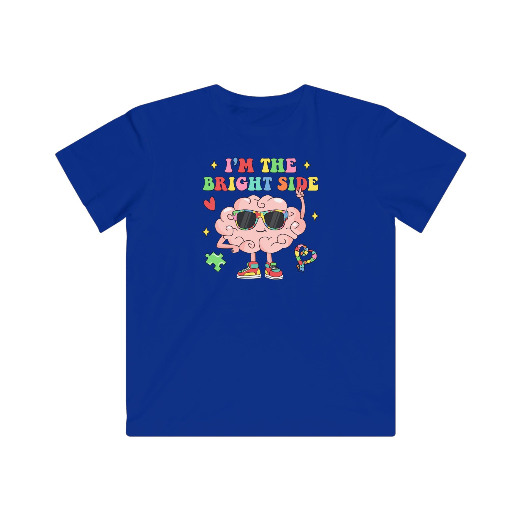 I Am The Bright Side, Autism Awareness, Toddler's Fine Jersey Tee