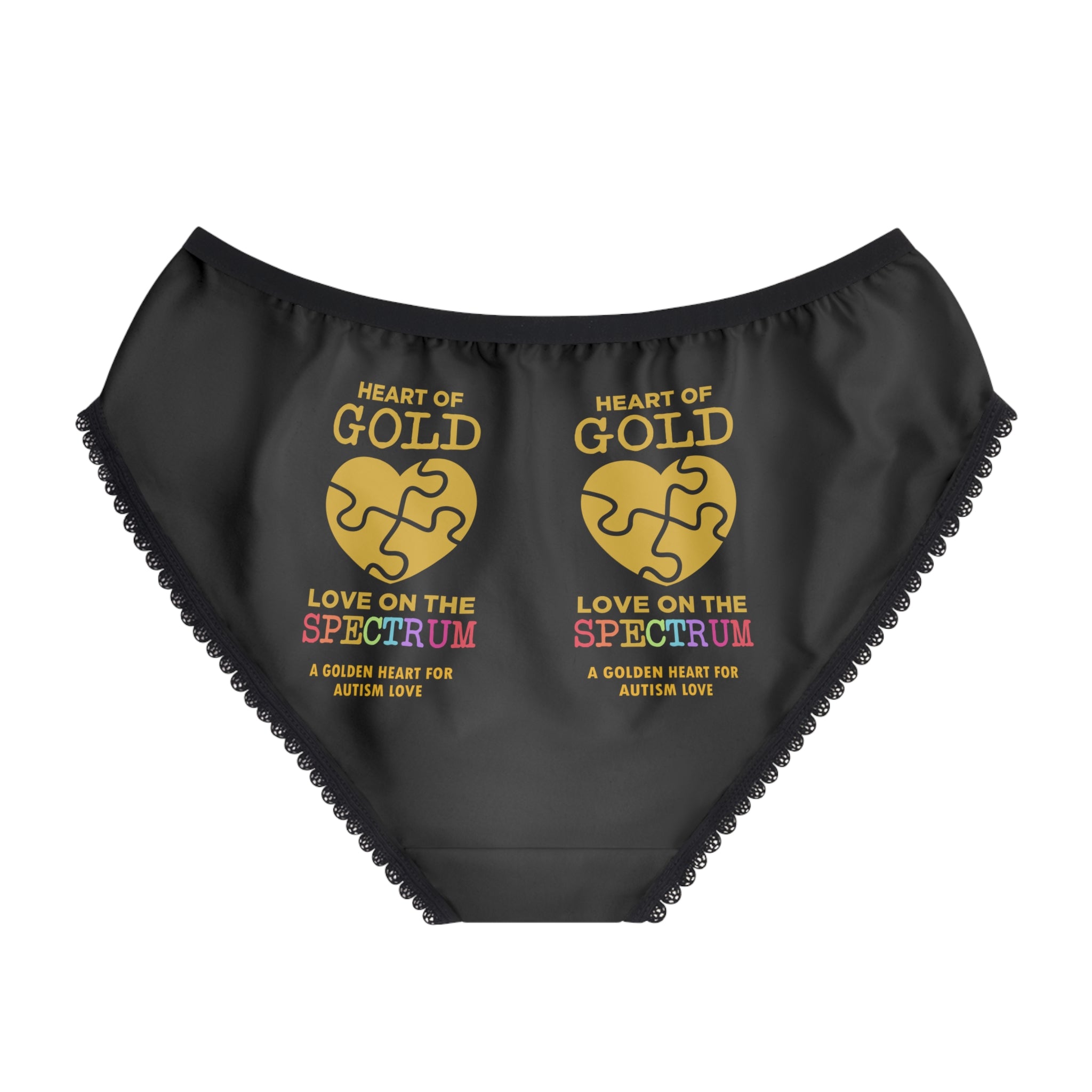 Heart Of Gold Austim Women's Briefs