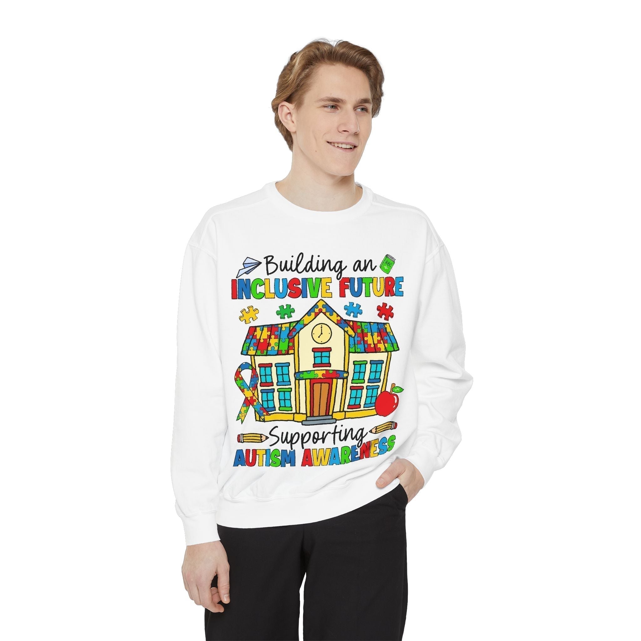 Inclusive Future – Supporting Autism Awareness Sweatshirt