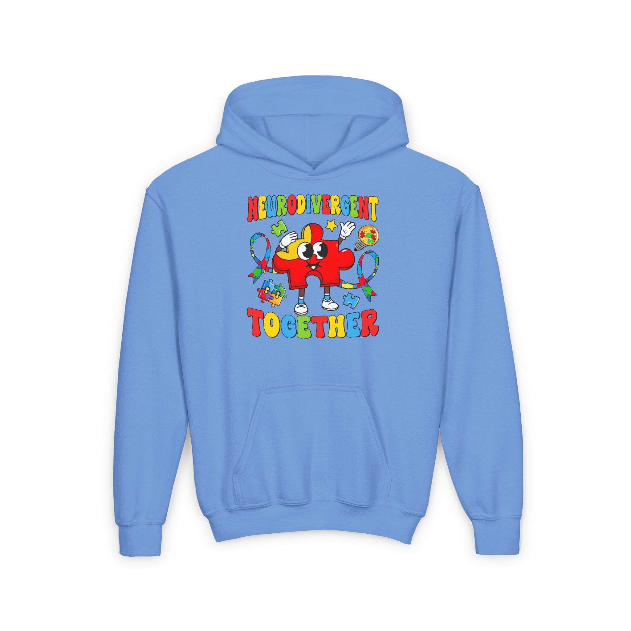 Neurodivergent Together, Youth Hoodie