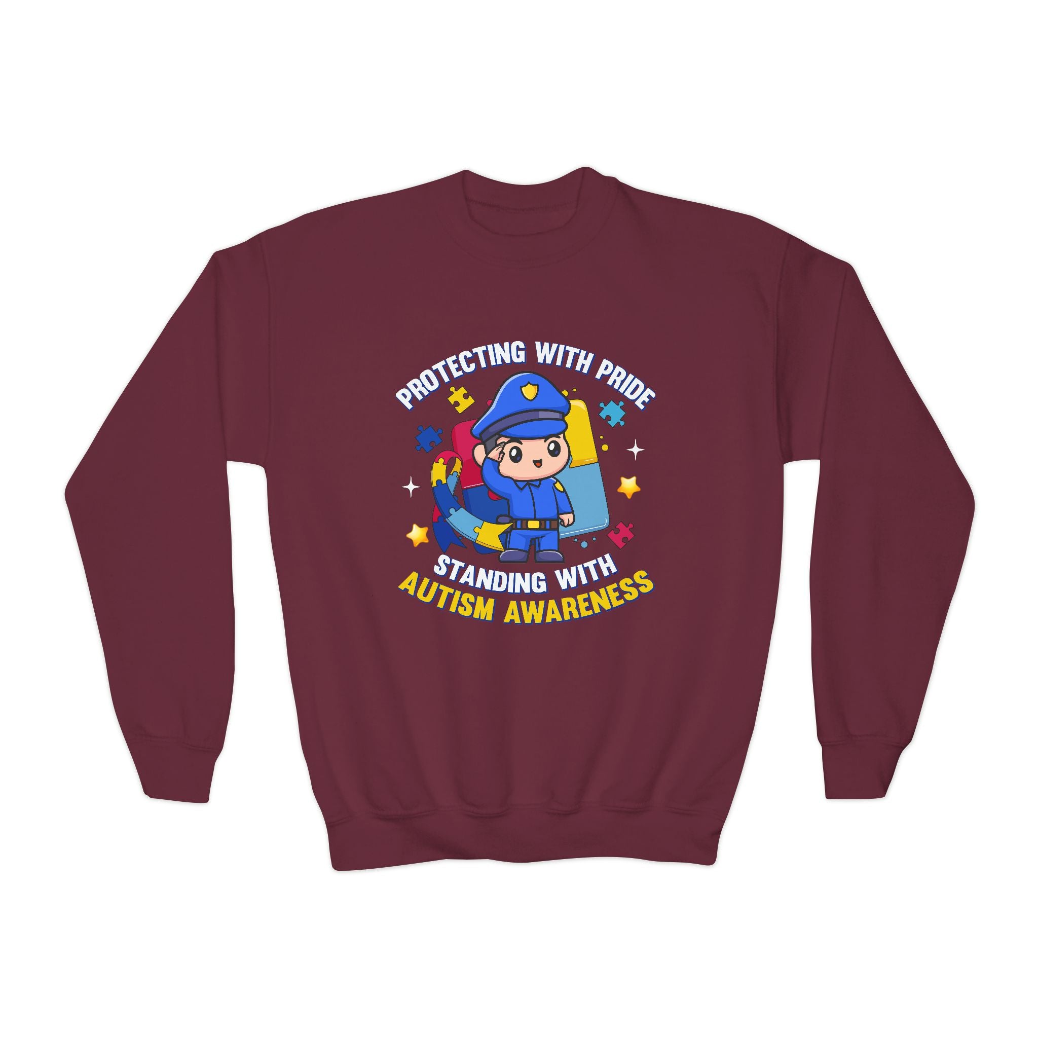 Protect with Pride, Autism Awareness Children's Sweatshirt