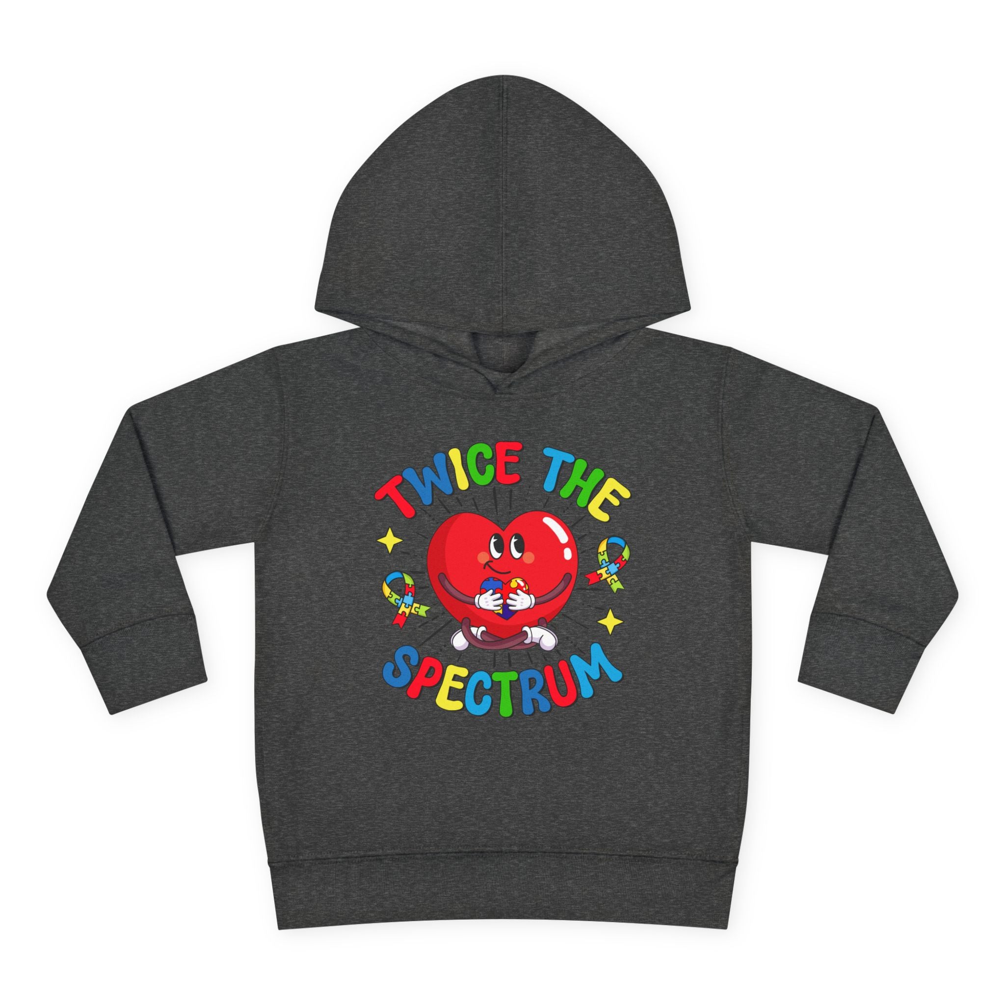 Twice The Spectrum, Autism Awareness Toddler Hoodie