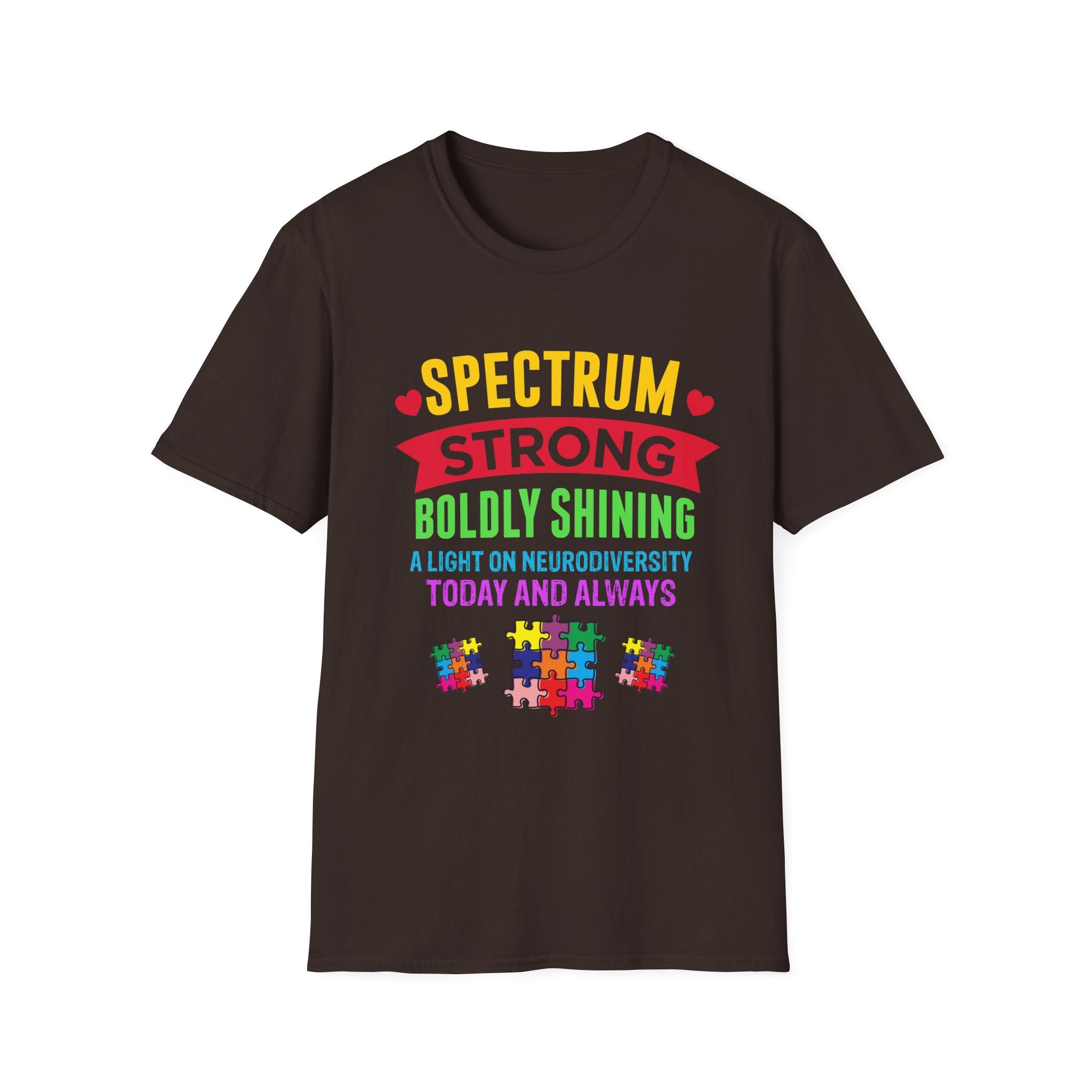 Spectrum Strong Autism Awareness , Adult T-Shirt