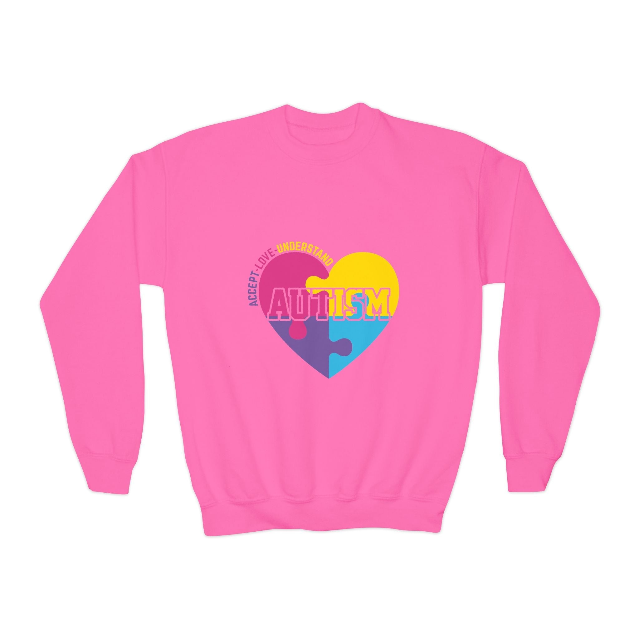 Autism Awareness Heart Sweatshirt