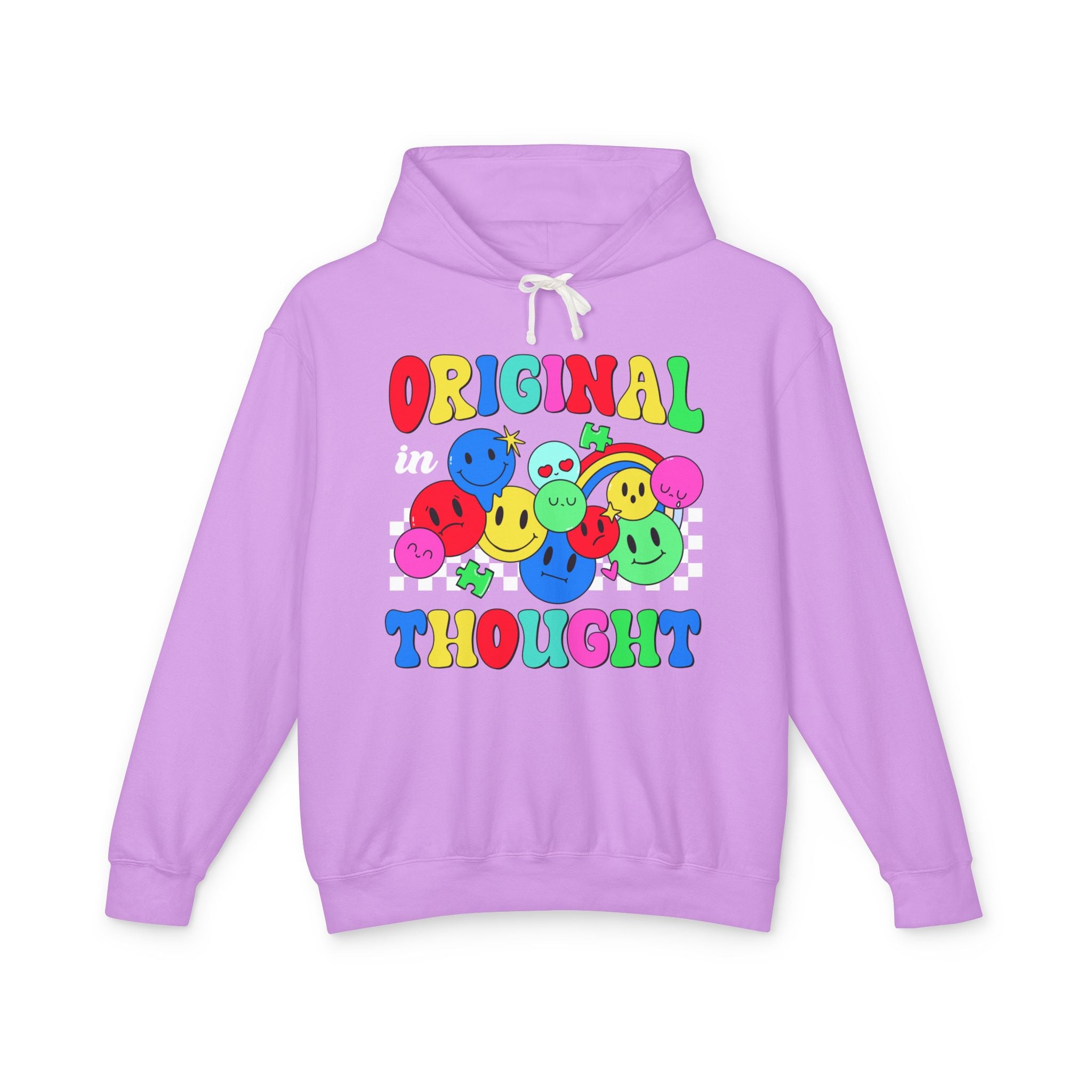 Original in Thought, Autism Support Three-Panel Fleece Hoodie