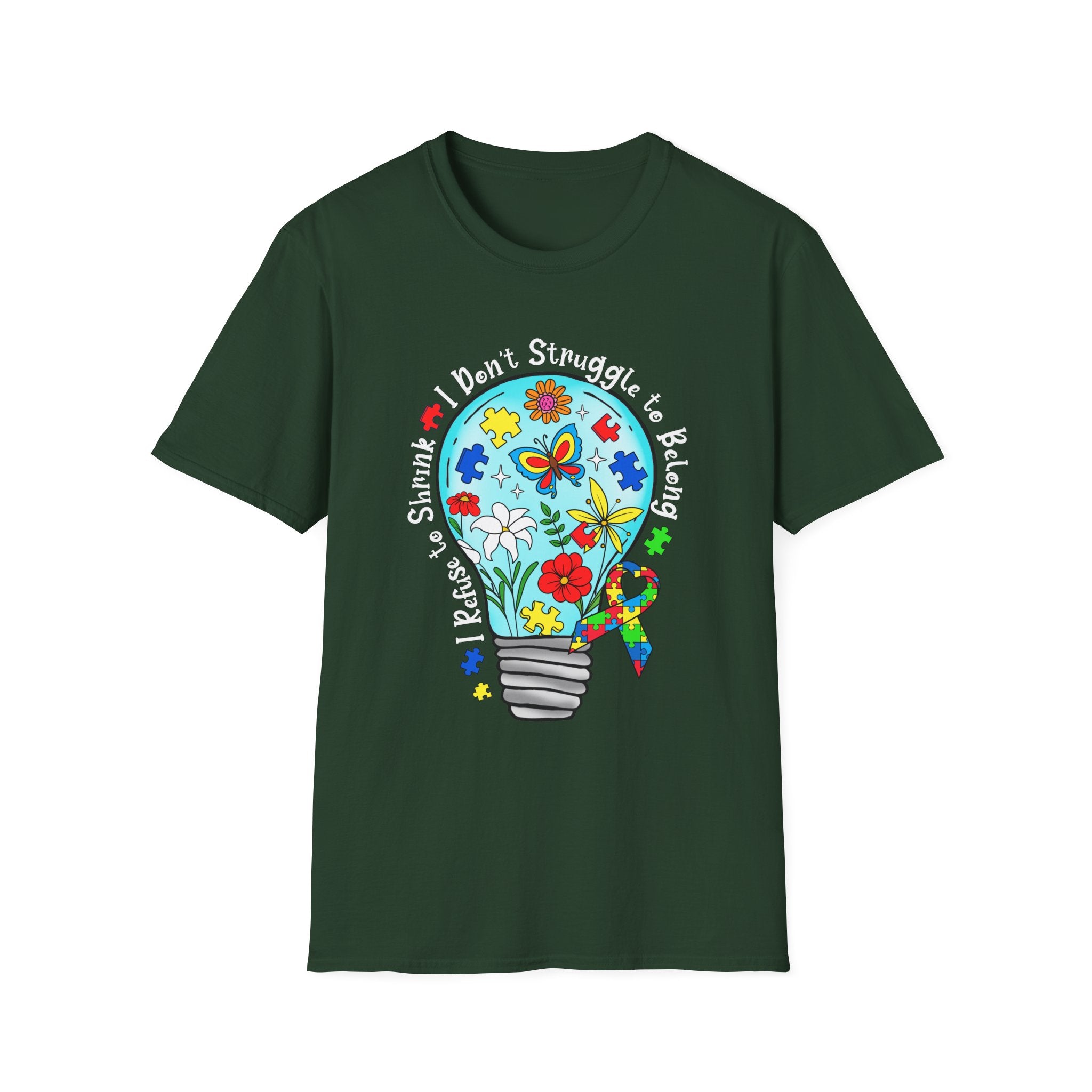 I Refuse To Shrink, Adult T-Shirt