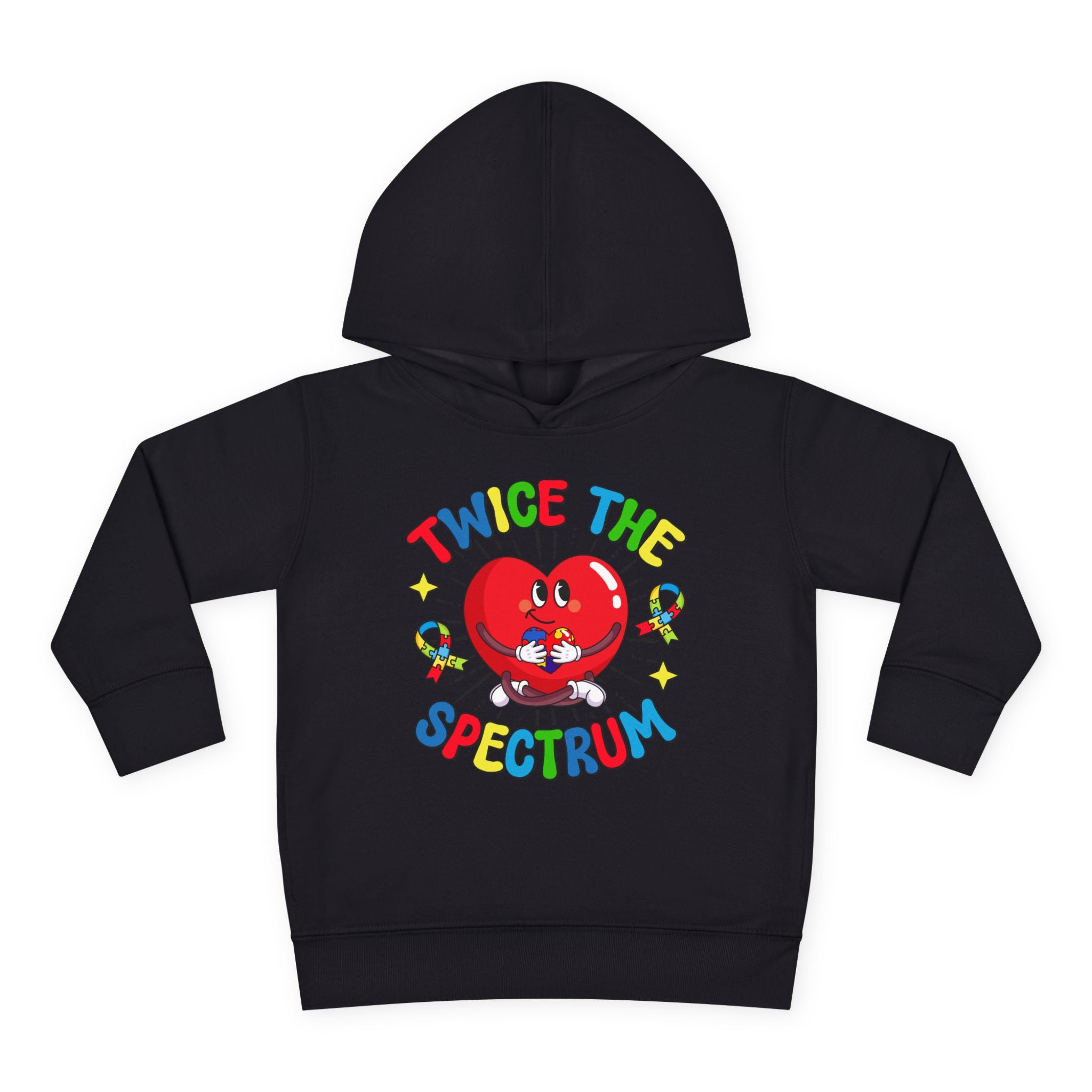 Twice The Spectrum, Autism Awareness Toddler Hoodie