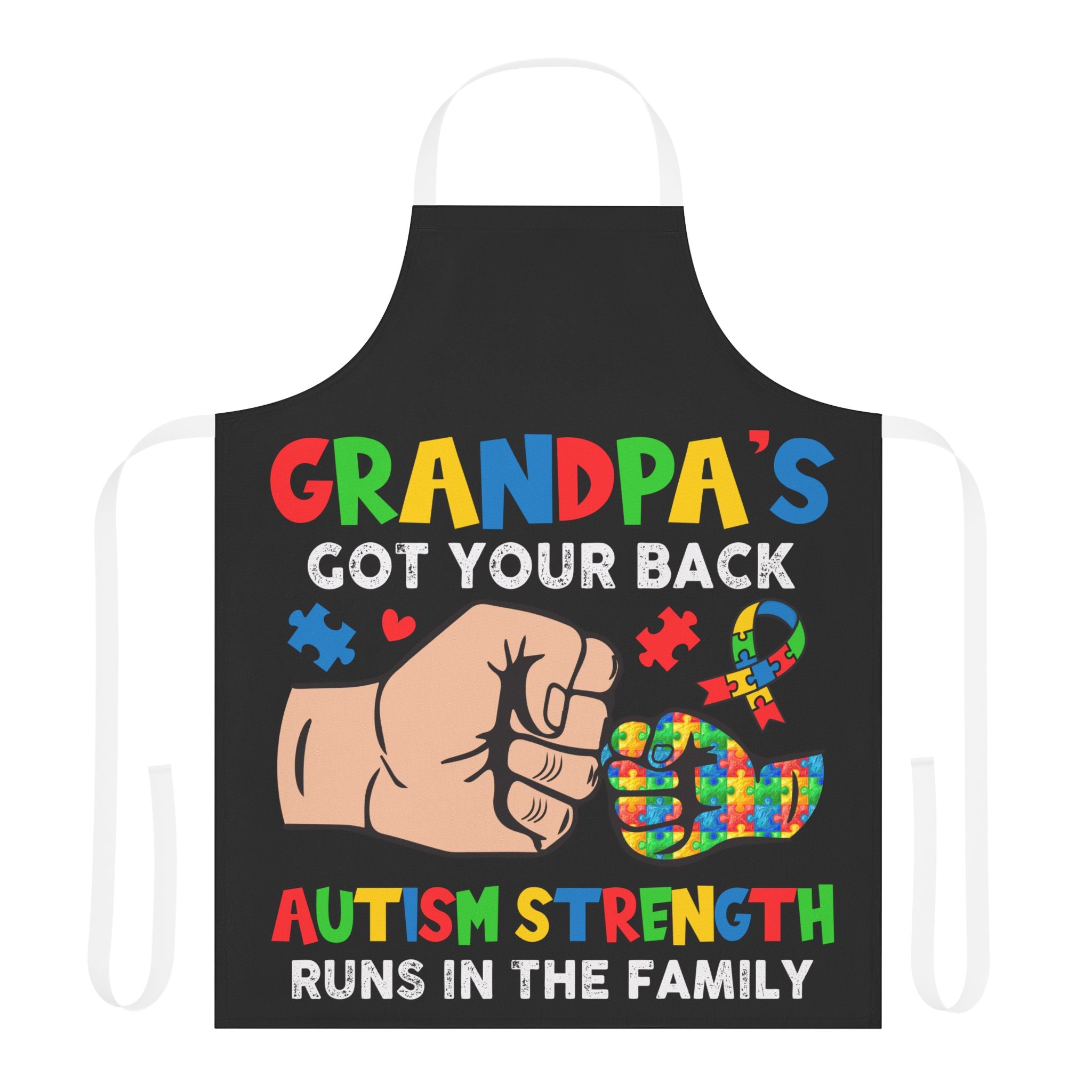 Grandpa's Got Your Back Routine Love Apron