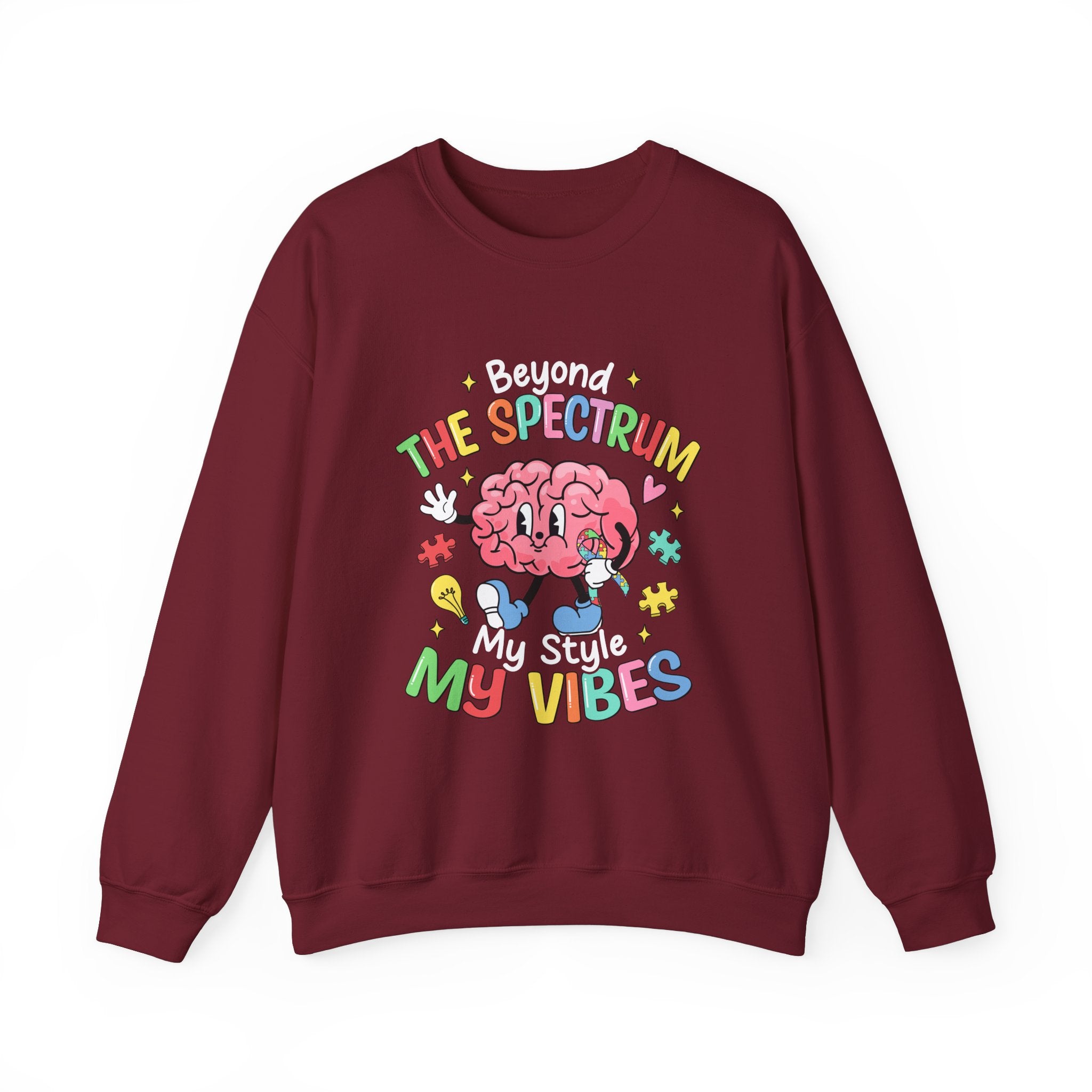 Beyond The Spectrum, Autism Pride Adult Sweatshirt