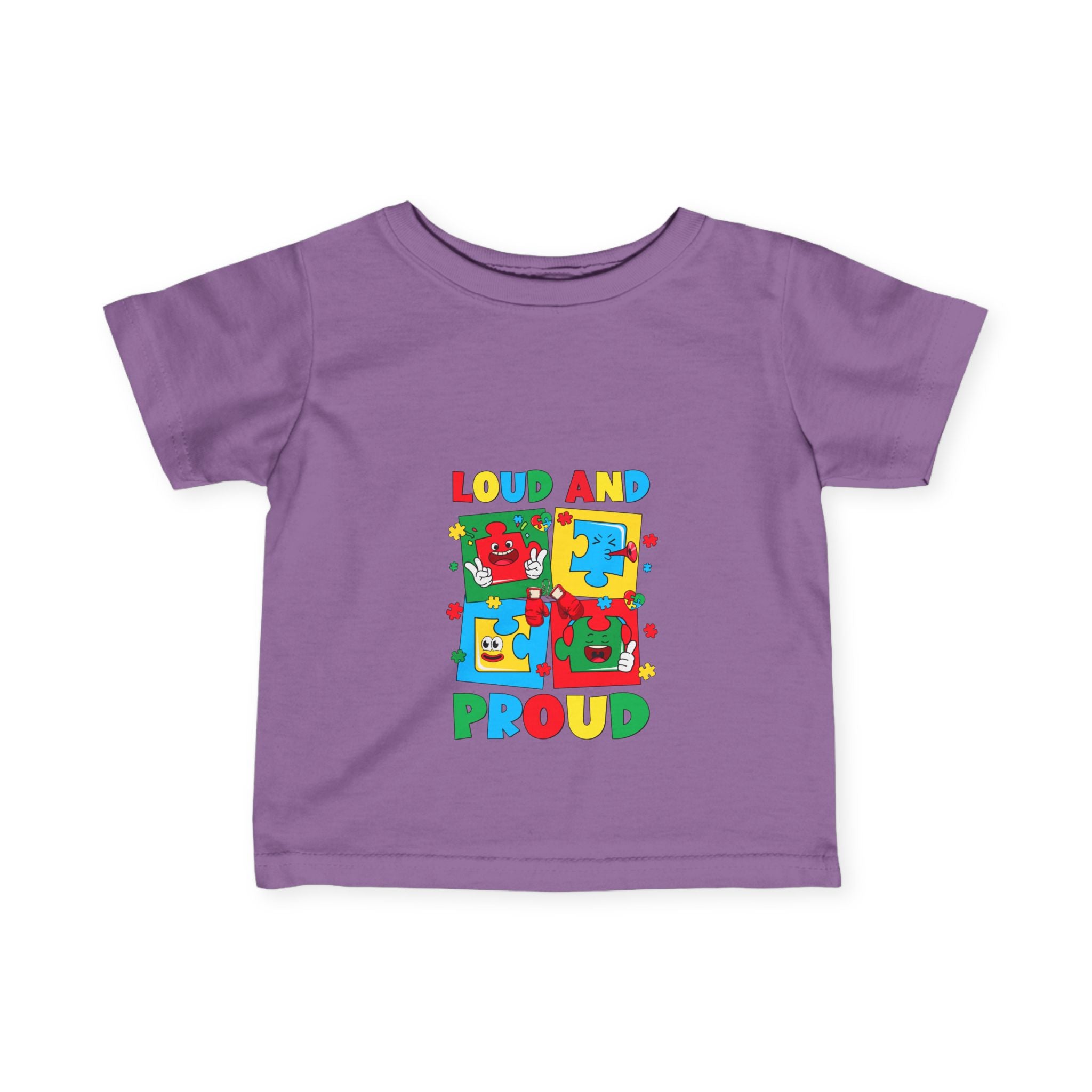 Loud and Proud, Autism Awareness Infant Fine Jersey Tee