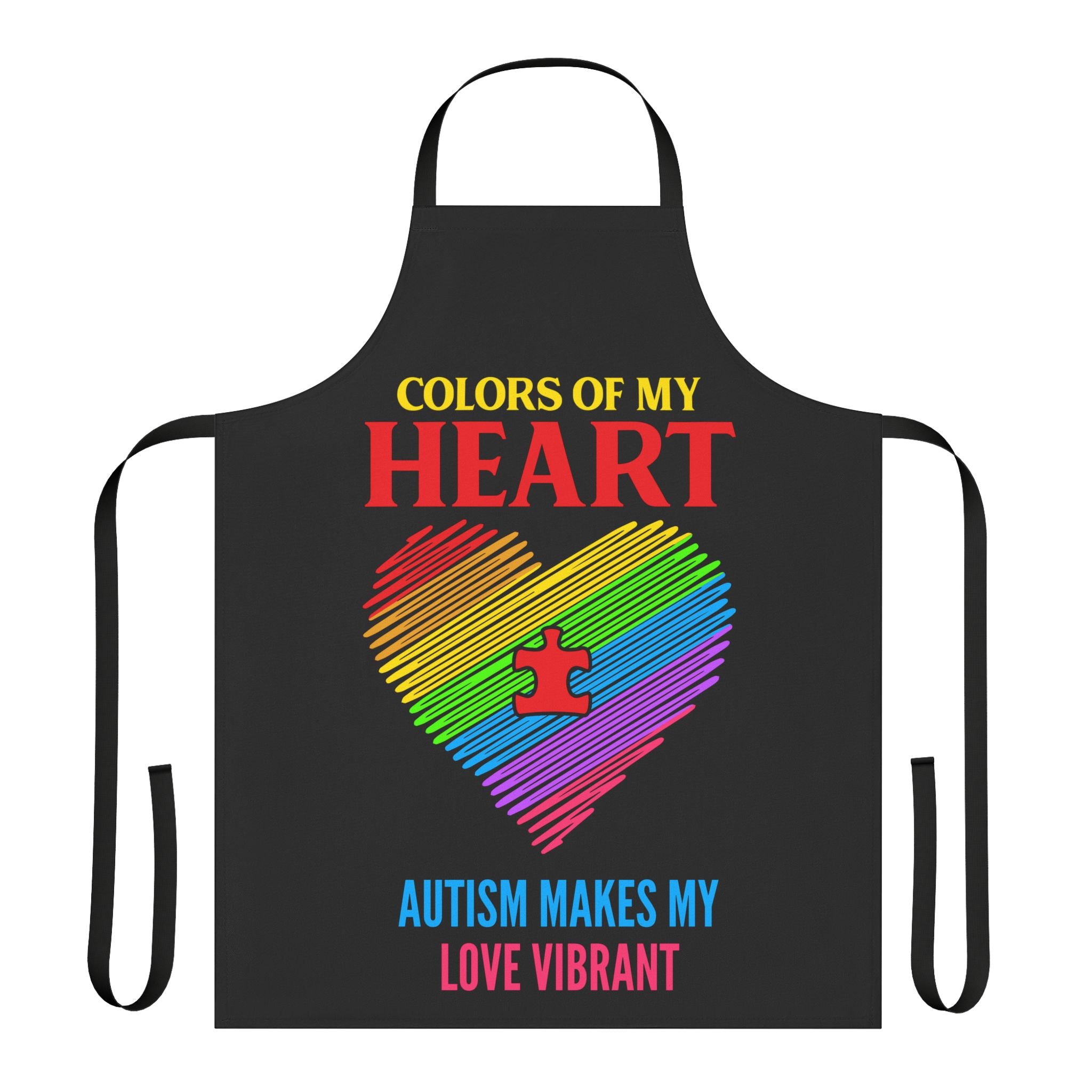 Colors Of my Heart Apron