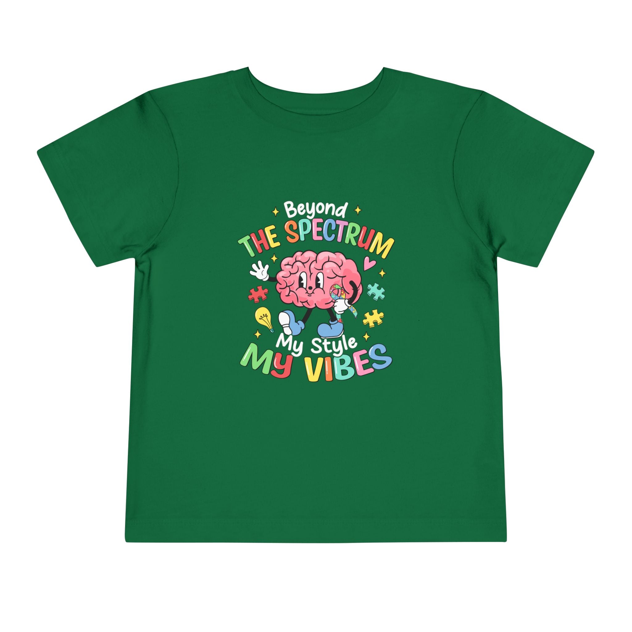 Beyond the Spectrum: My Style, My Vibe, Toddler T-Shirt