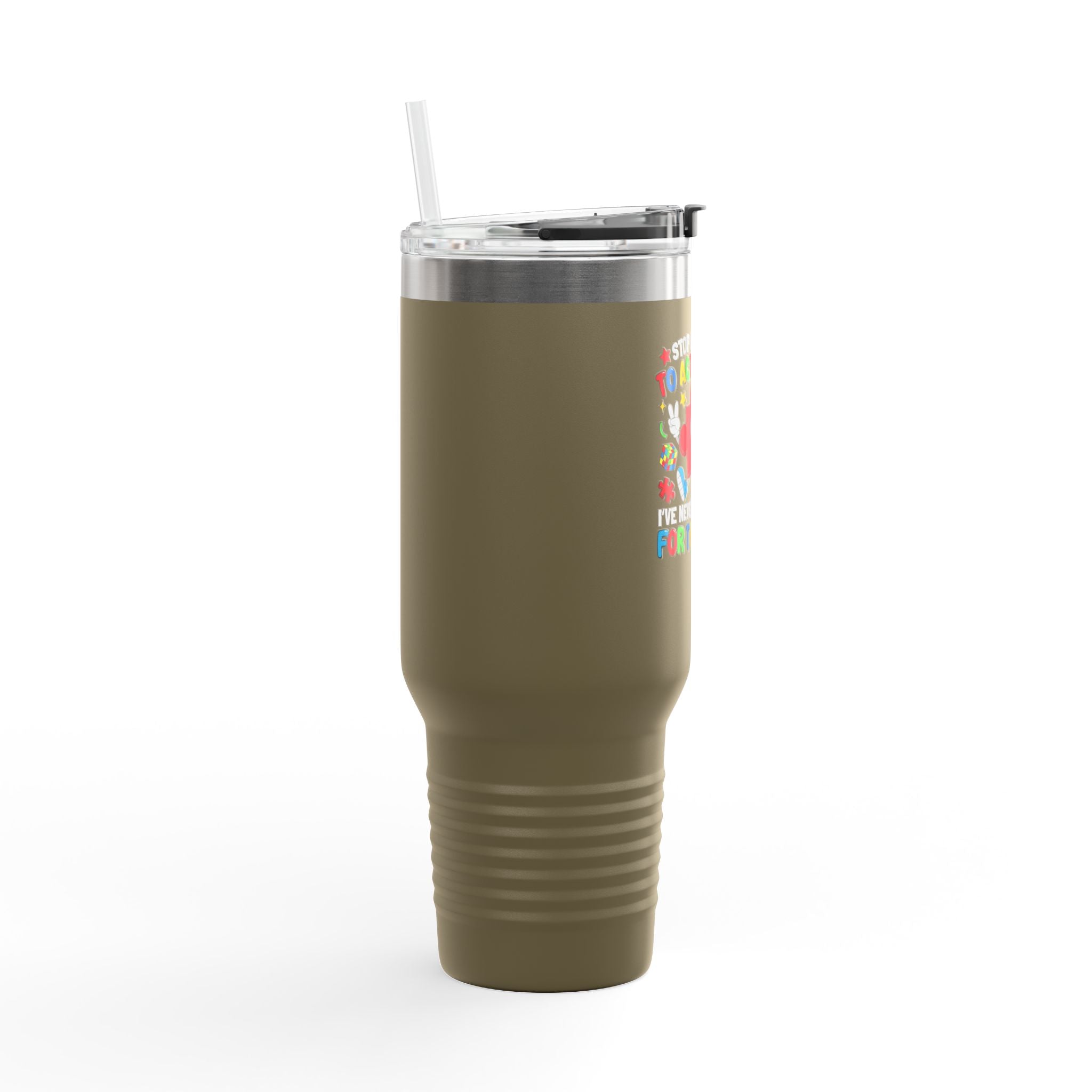 To Act normal Insulated Travel Mug, 40oz