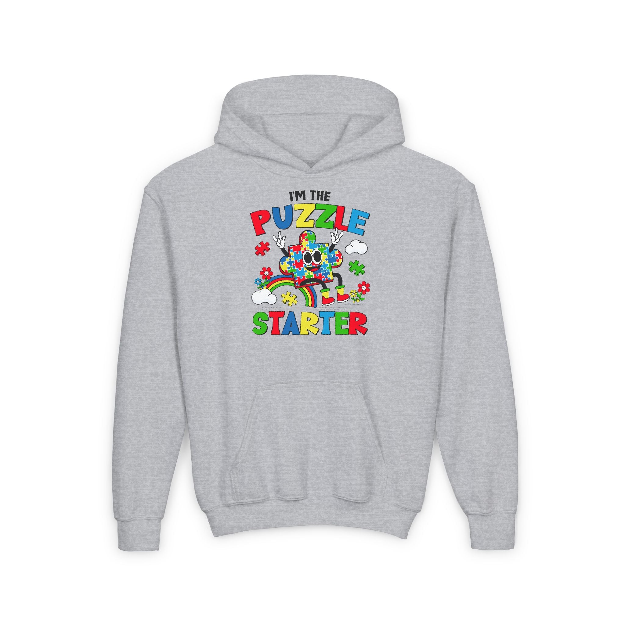 I'm The Puzzle Starter, Youth Hoodie