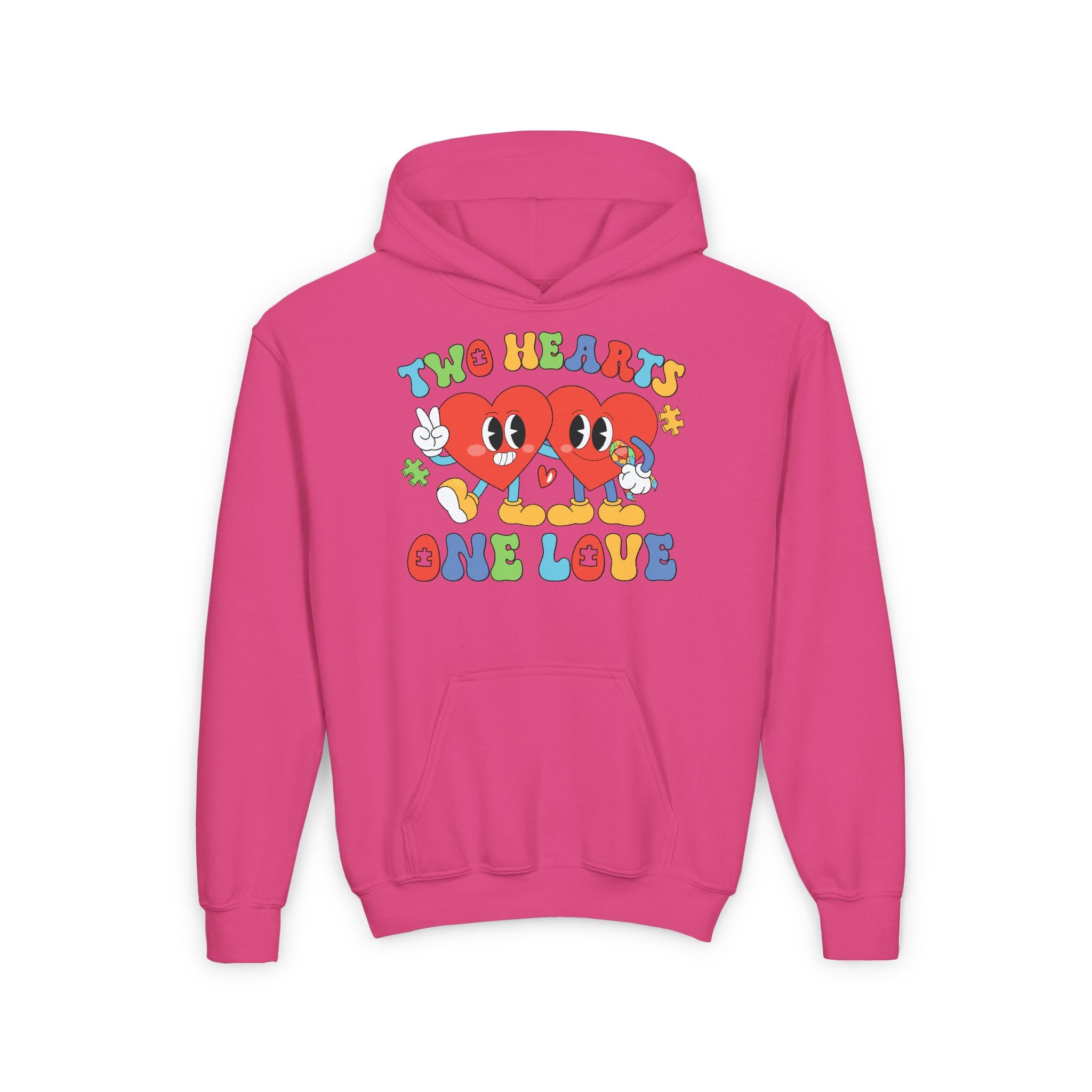 Two Hearts One Love, Youth Hoodie