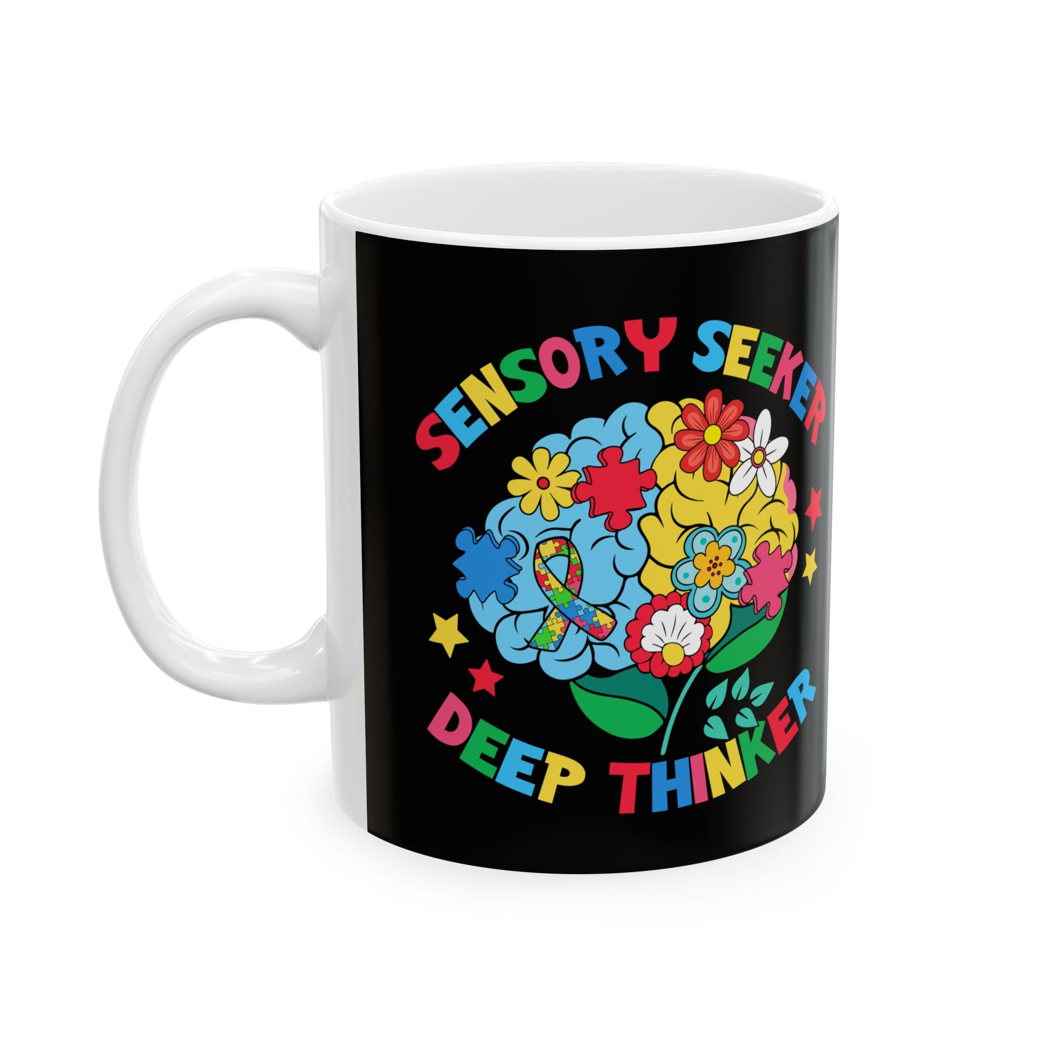 Deep Thinker, Ceramic Mug
