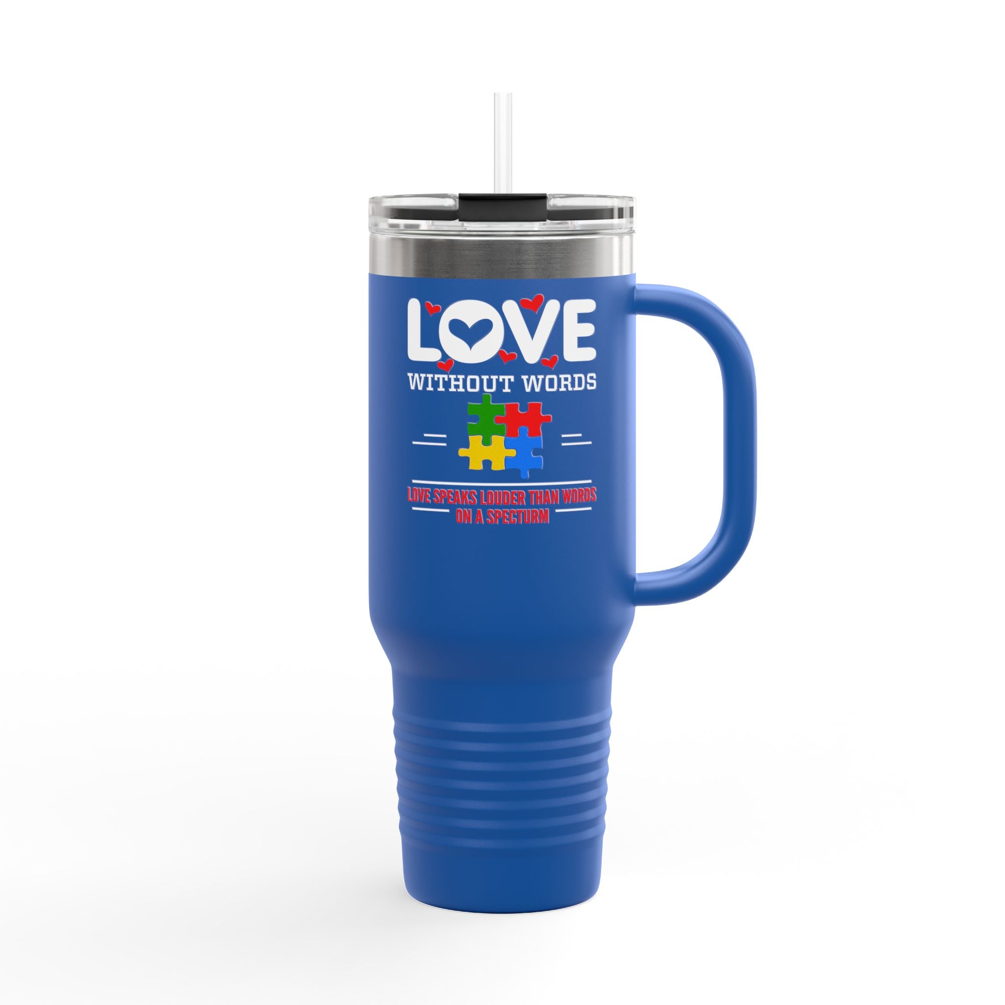 Love Without Words Insulated Travel Mug, 40oz