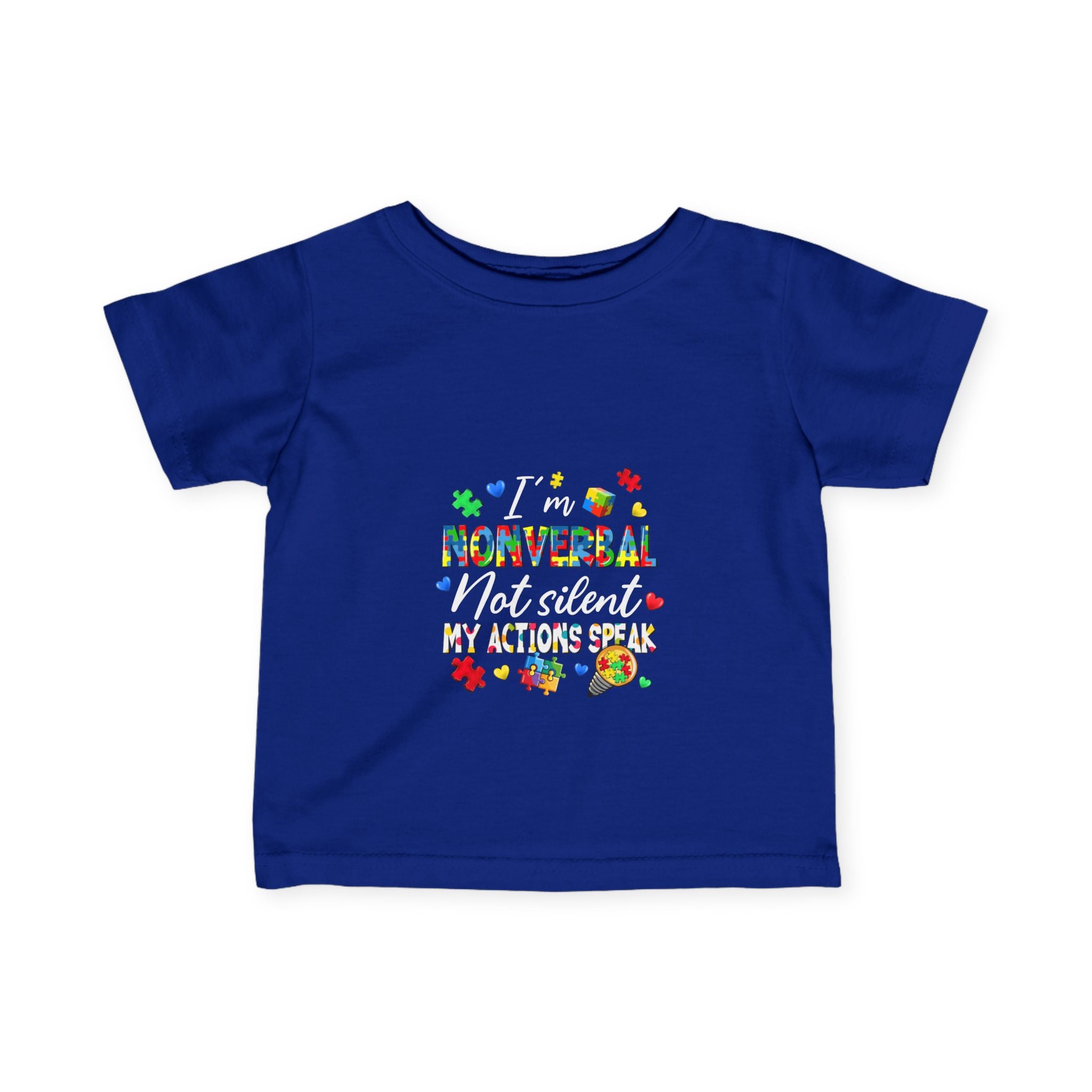 Children's Autism Awareness, Infant Fine Jersey Tee