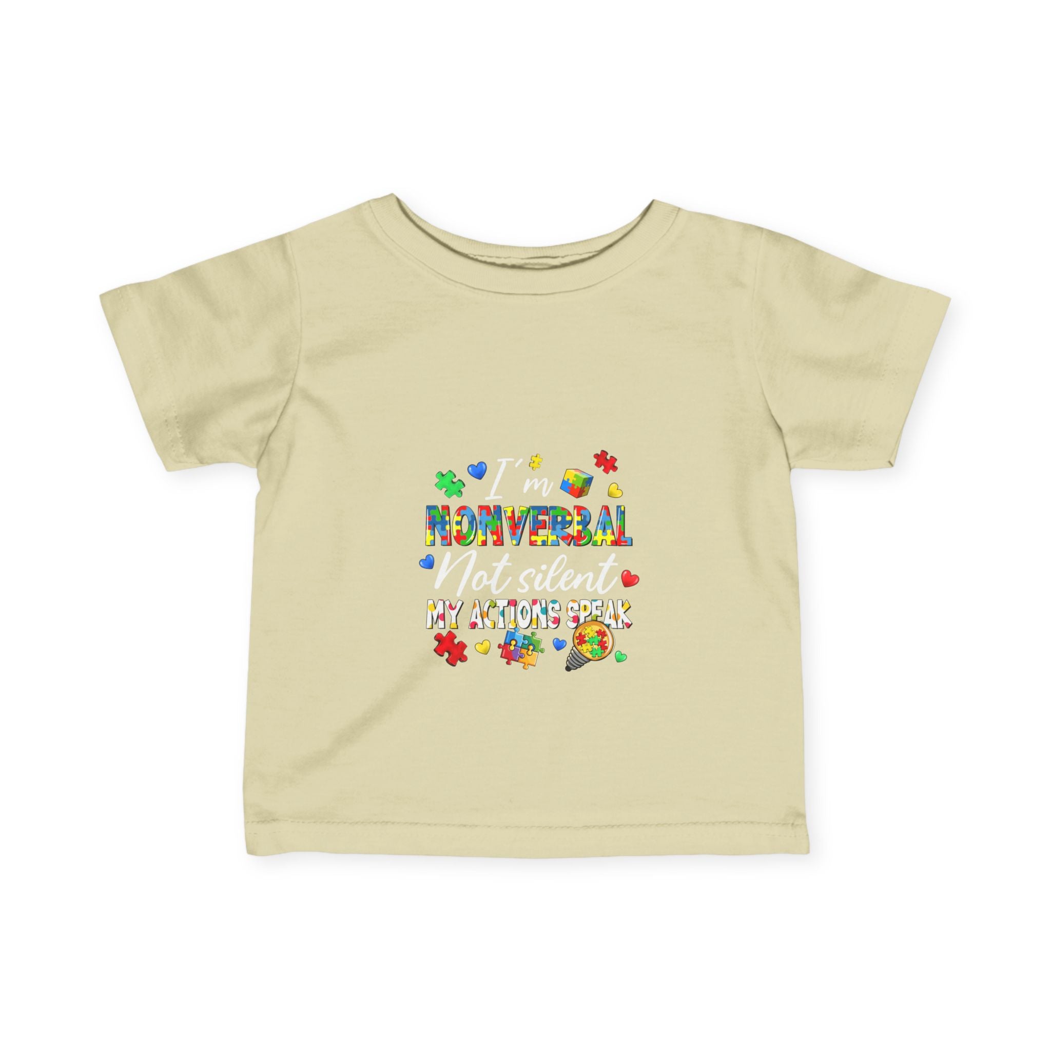 Children's Autism Awareness, Infant Fine Jersey Tee