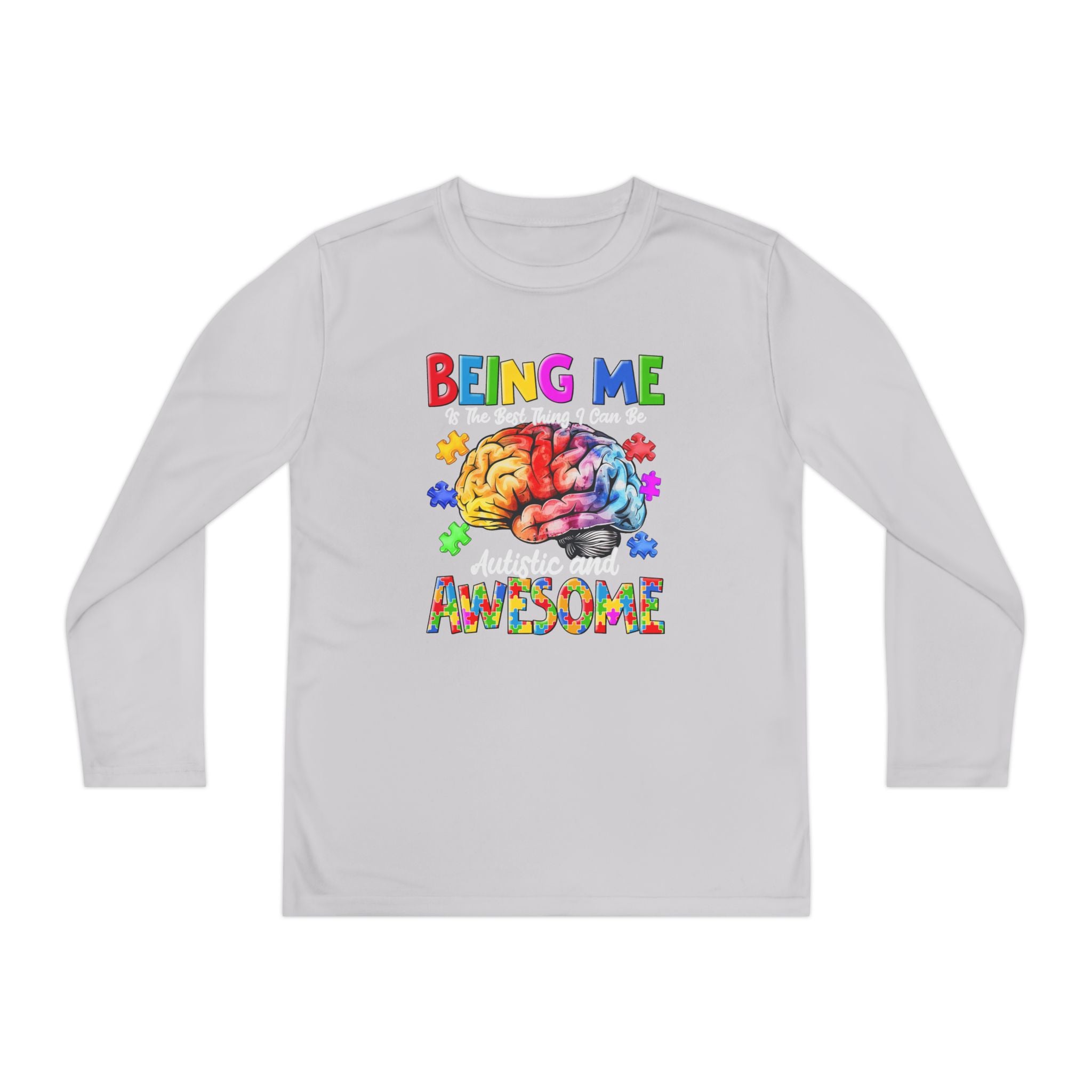 Being Me Is Totally Awesome, Youth Long Sleeve Shirt