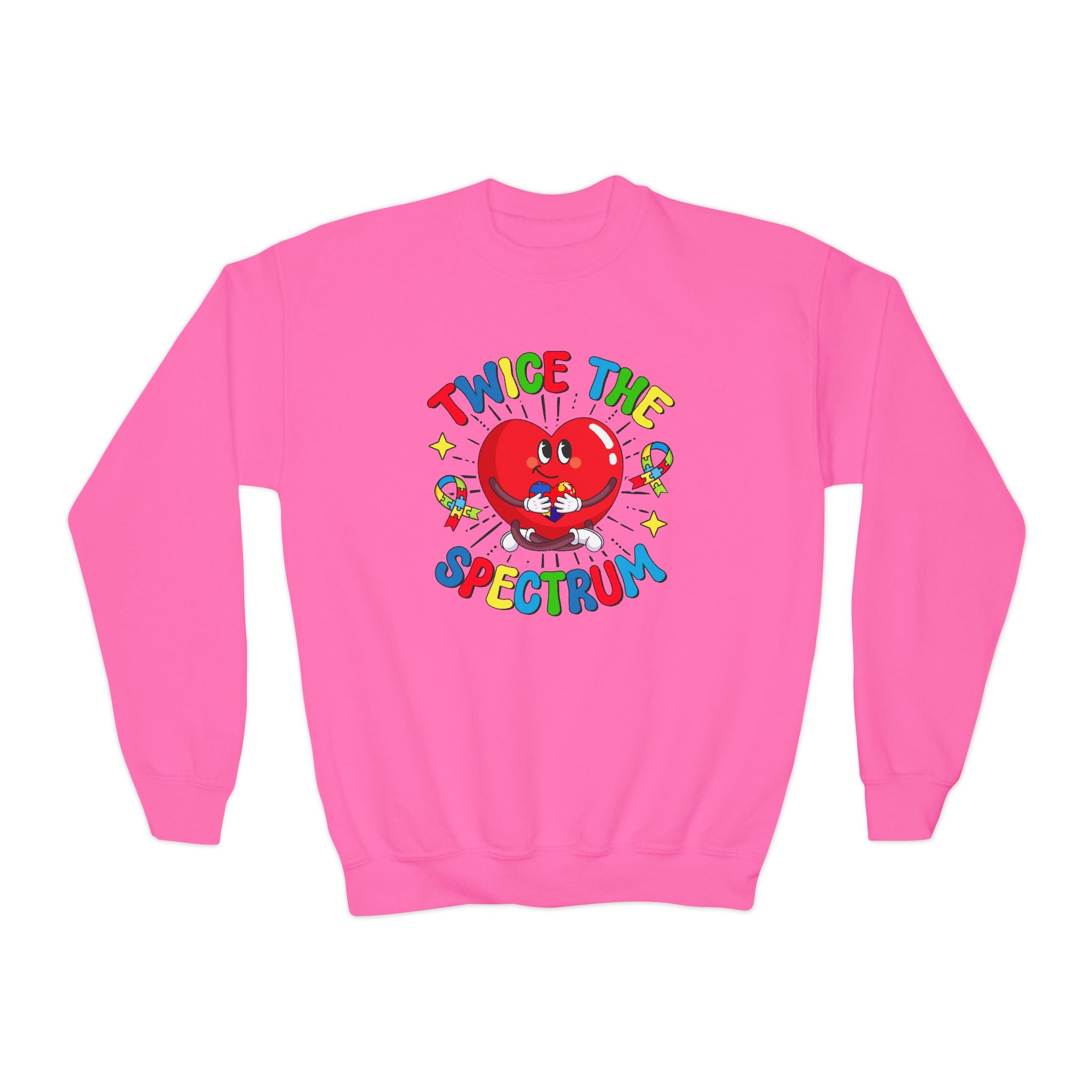 Twice The Spectrum, Youth Crewneck Sweatshirt