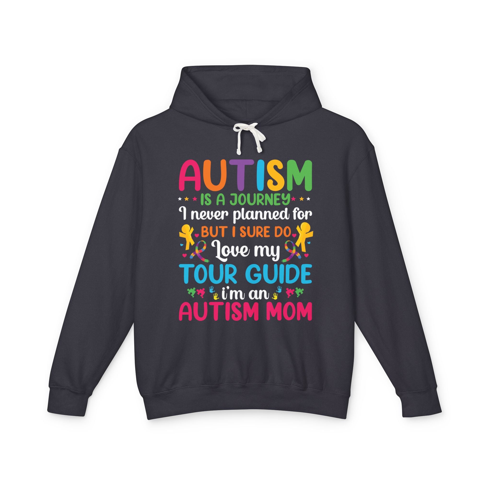 Love My Tour Guide, Autism Awareness Adult Hoodie