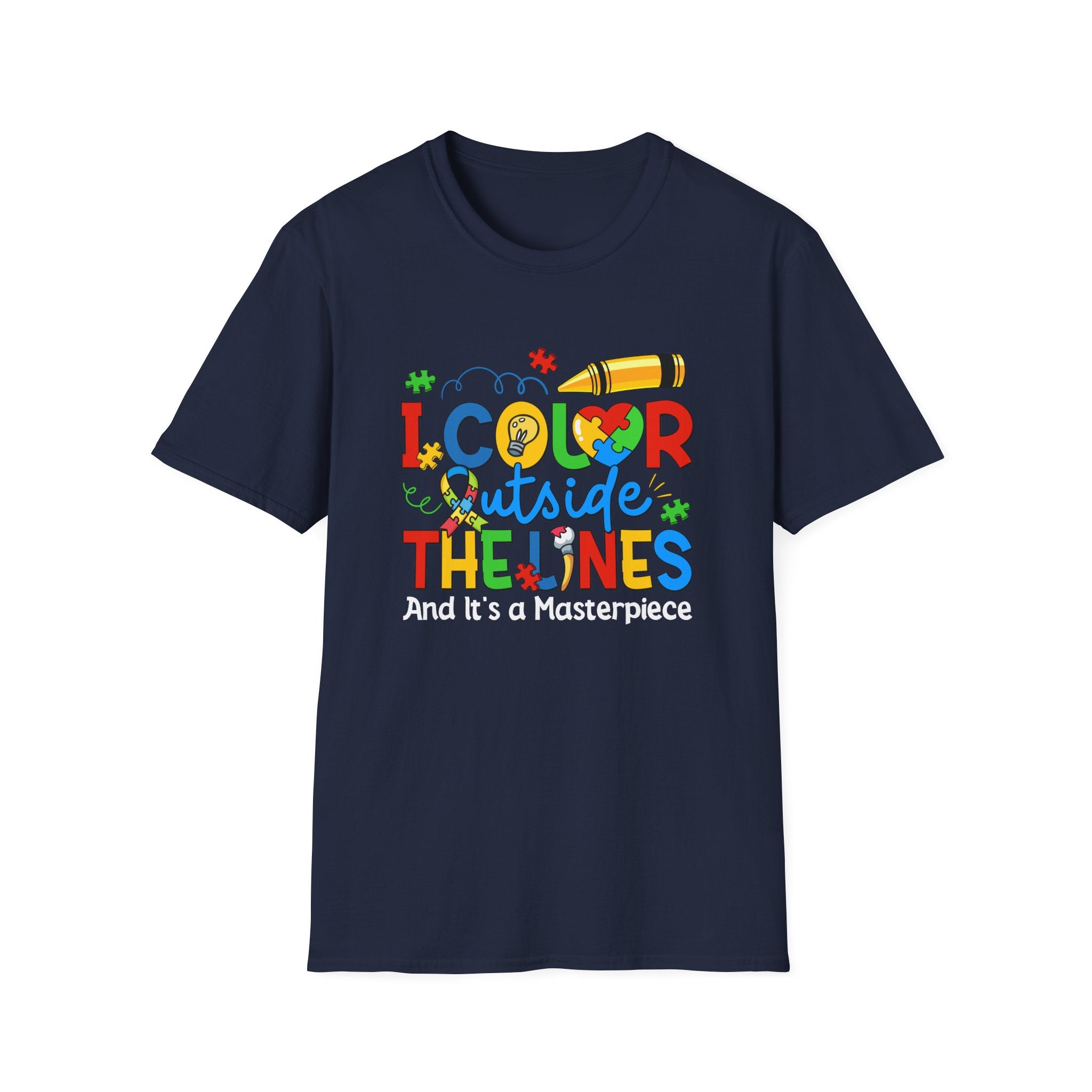 Outside the Lines, Adult T-Shirt