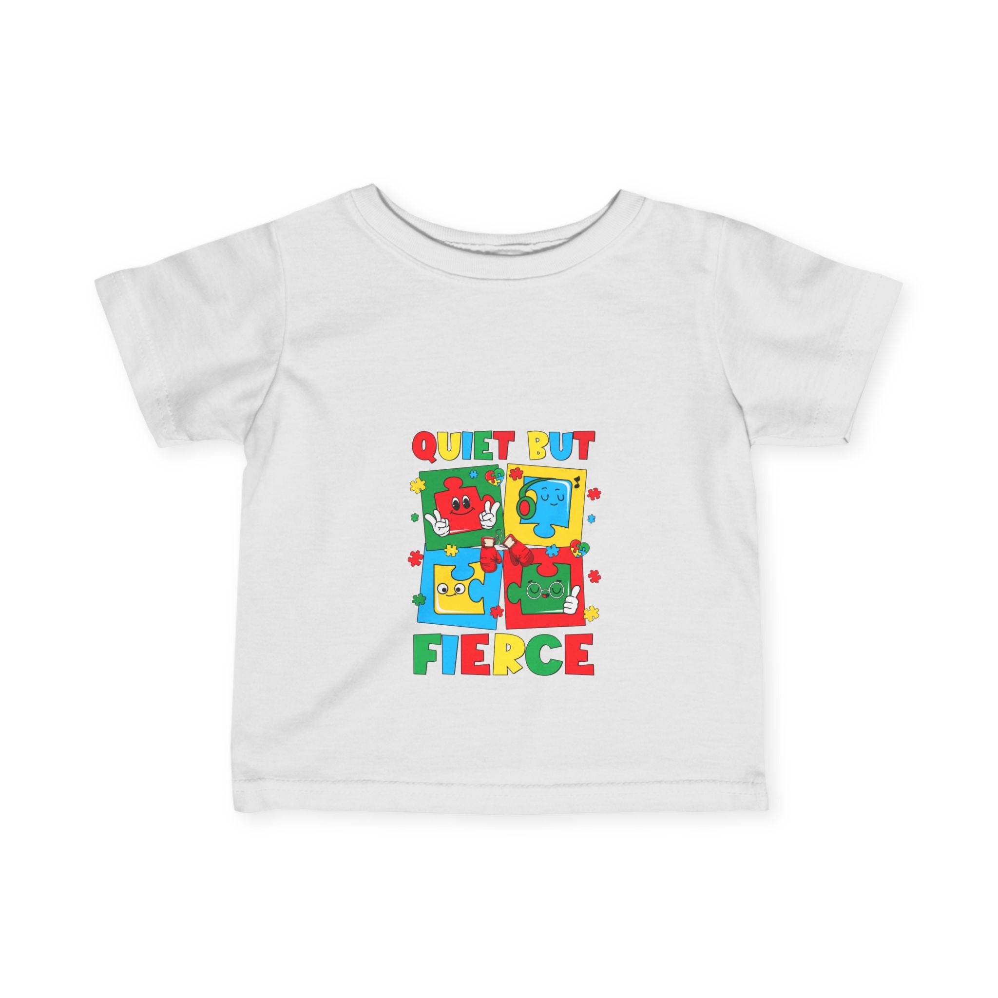 Quiet but Fierce, Infant Fine Jersey Tee