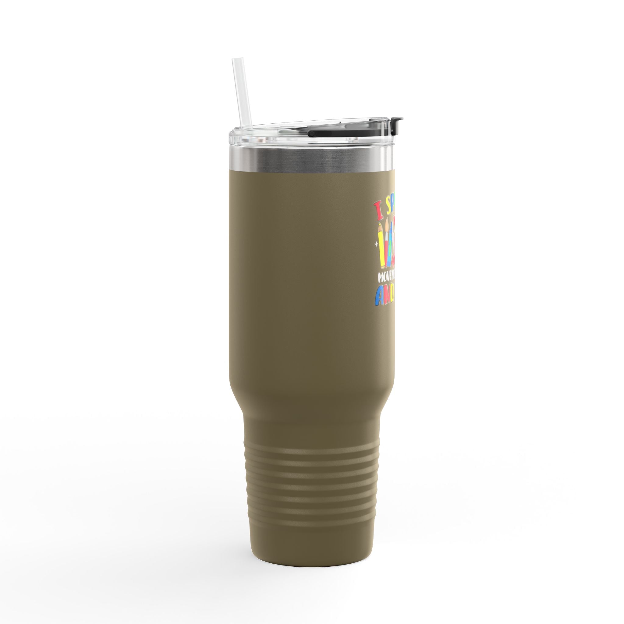 I'm Speak In Insulated Travel Mug, 40oz