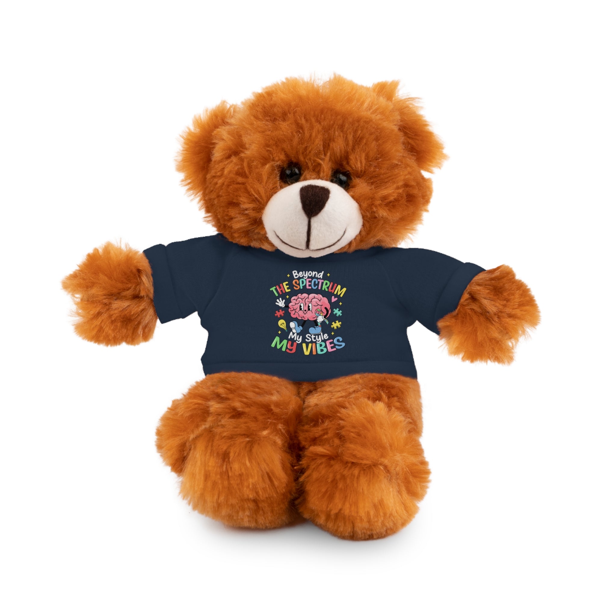 Beyond The Spectrum Austim Stuffed Teddy Bear with Tee