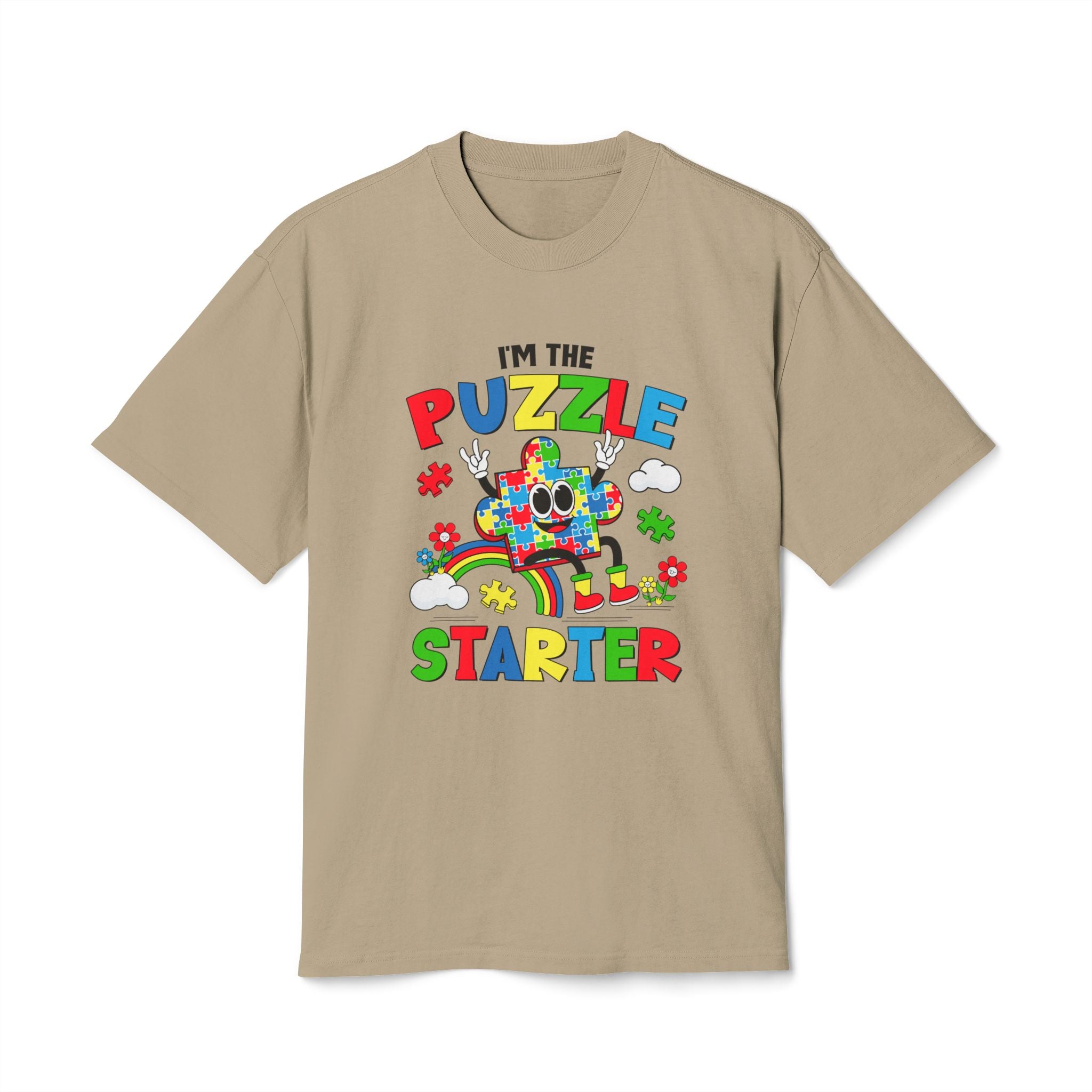 I'm The Puzzle Starter, Adult Tshirt