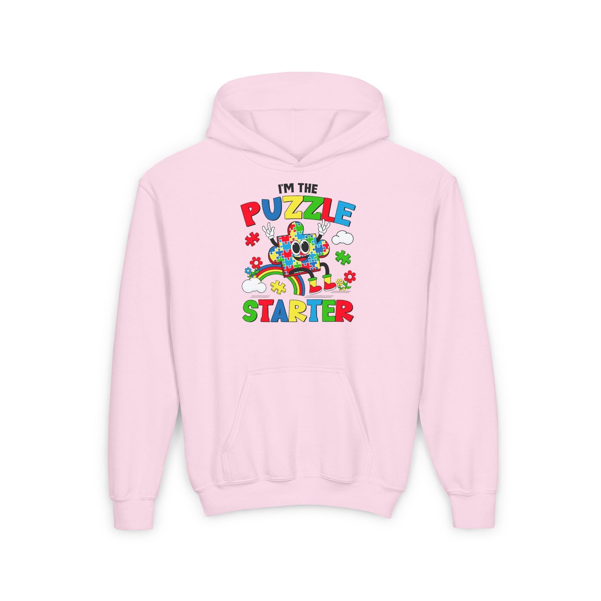 I'm The Puzzle Starter, Youth Hoodie