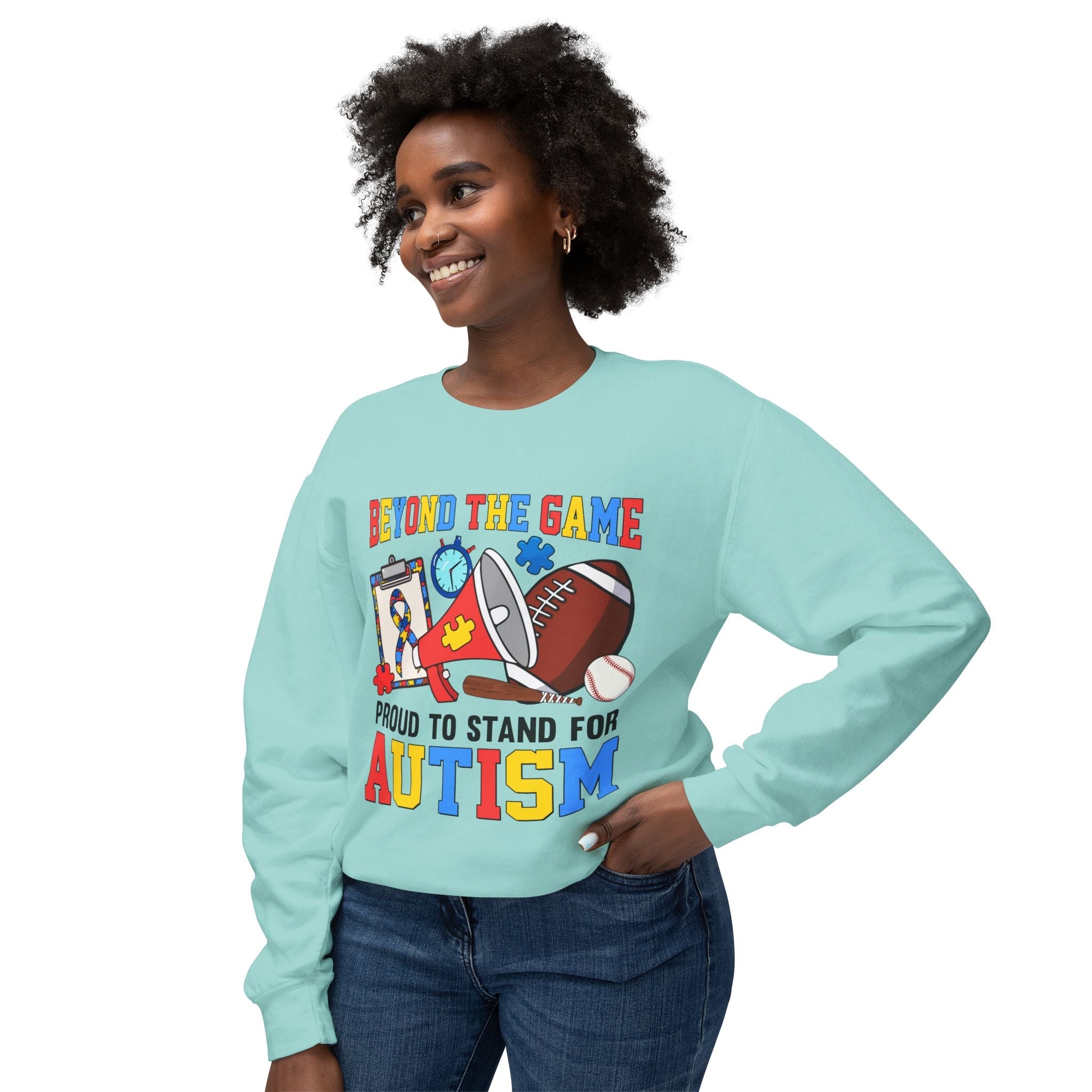 Unisex Lightweight Crewneck Sweatshirt