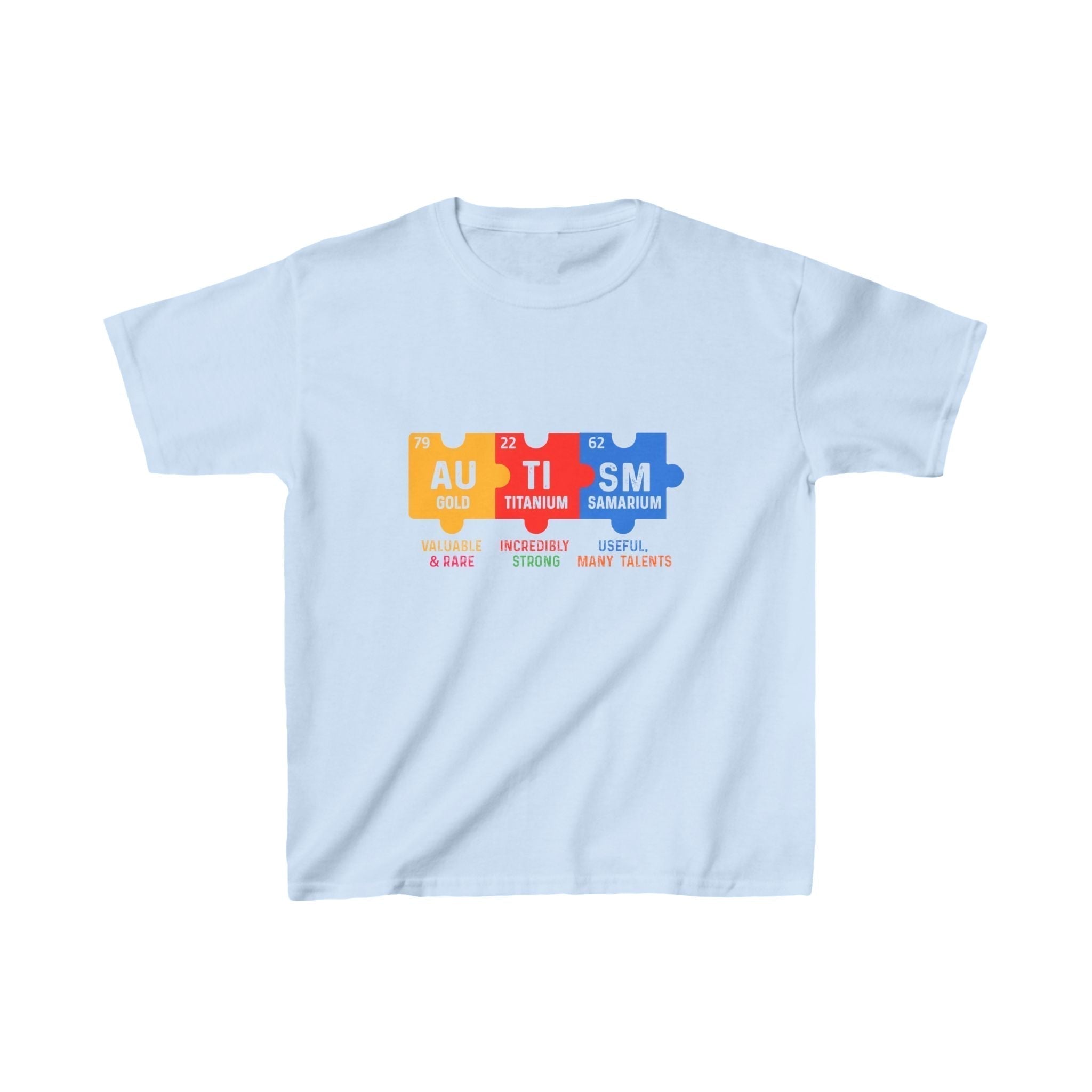 Autism Awareness Kids' Shirt – Celebrating Unique Strengths & Talents"