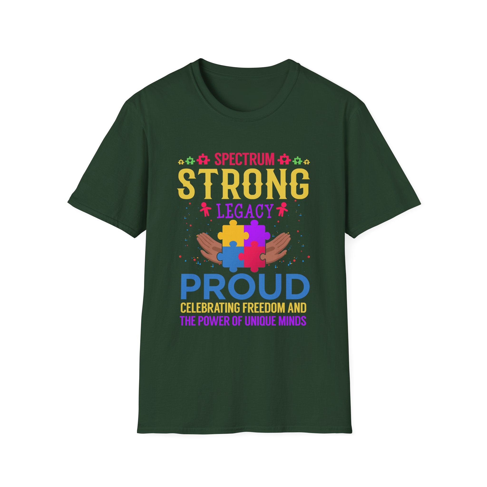 Strong Legacy Autism Awareness , Adult T-Shirt