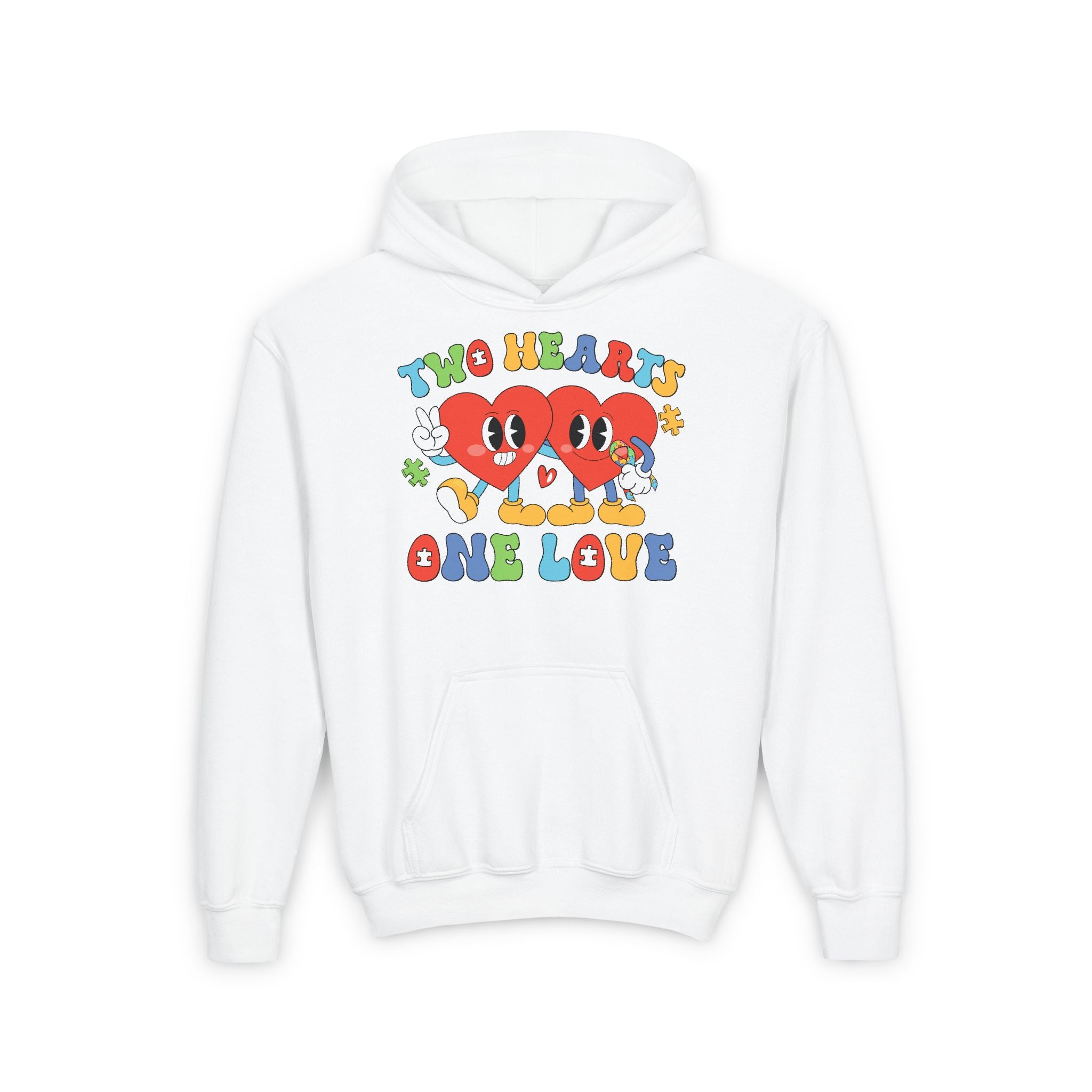 Two Hearts One Love, Youth Hoodie