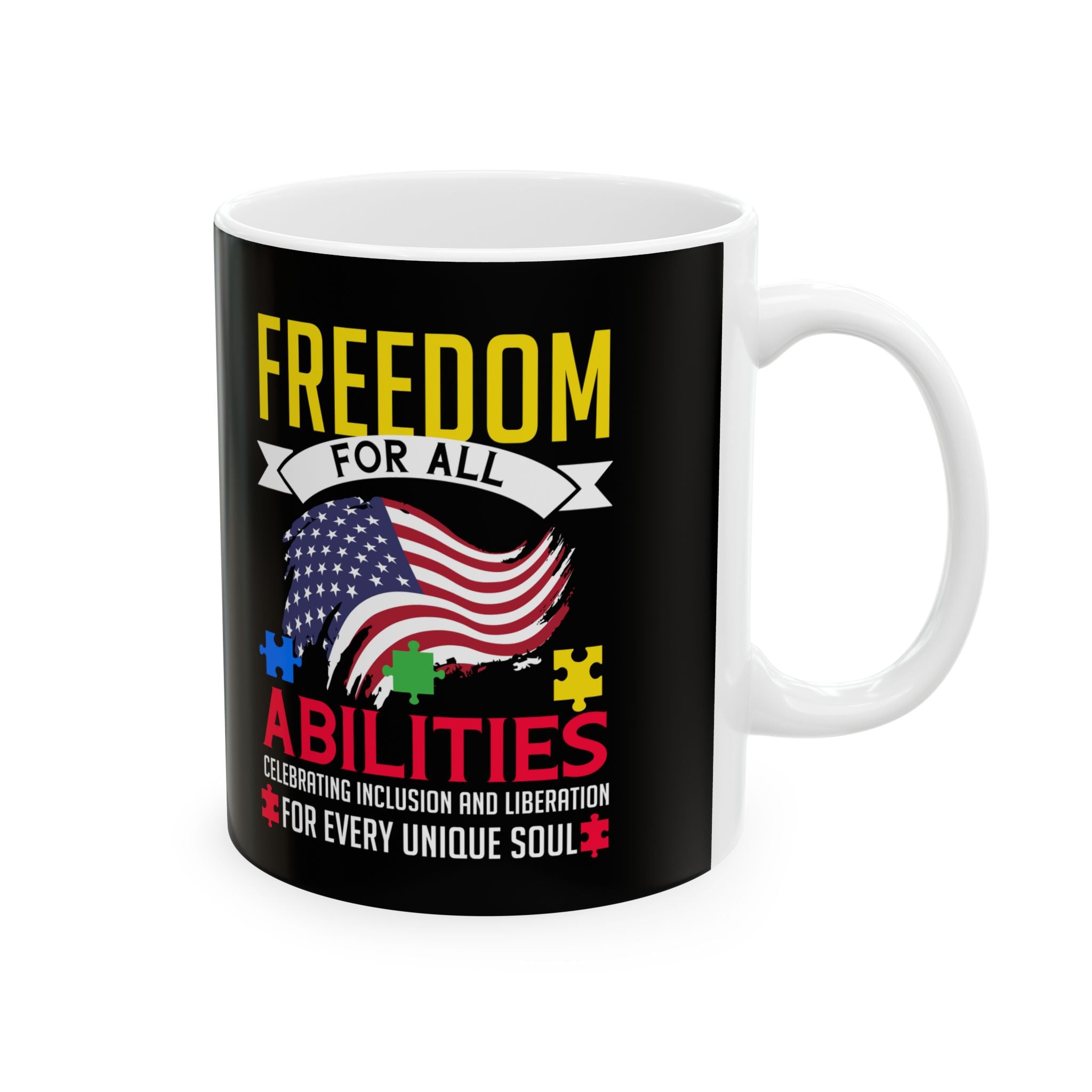 Freedom For All Ceramic Mug