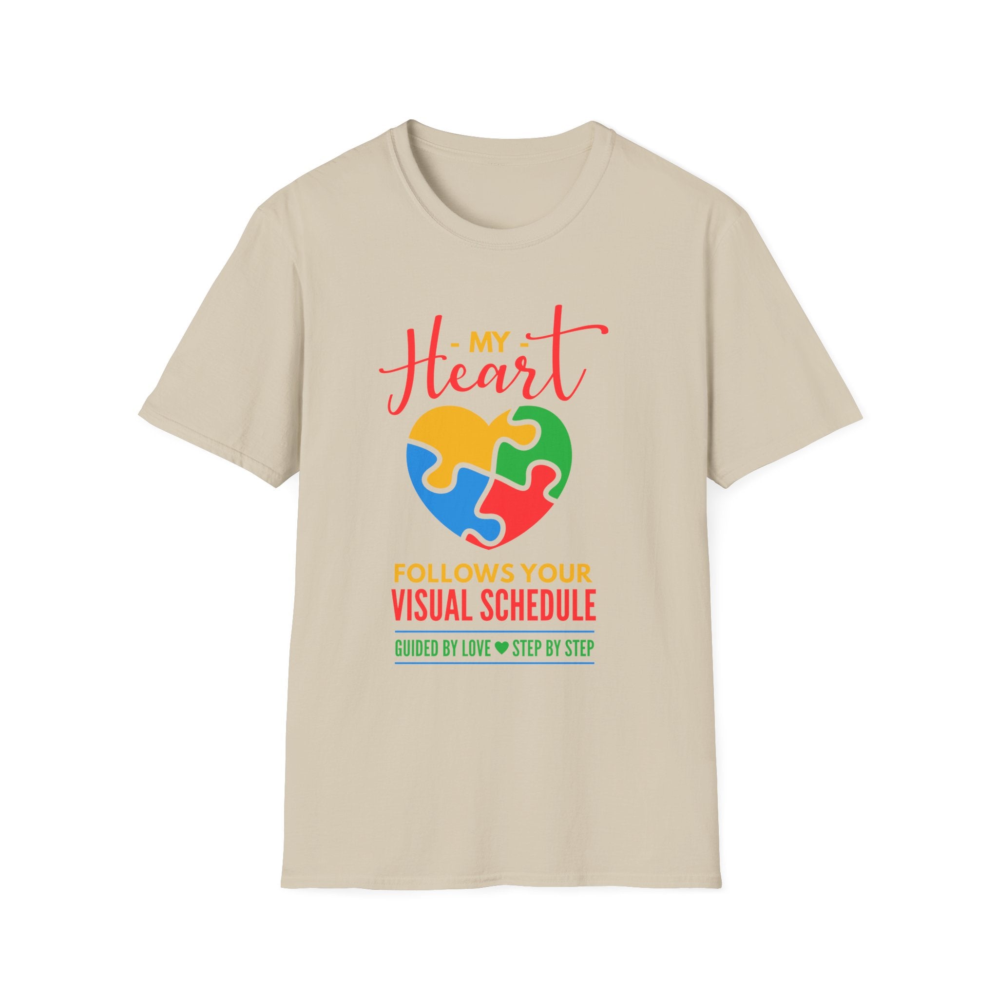 My heart Autism Awareness , Adult T-Shirt