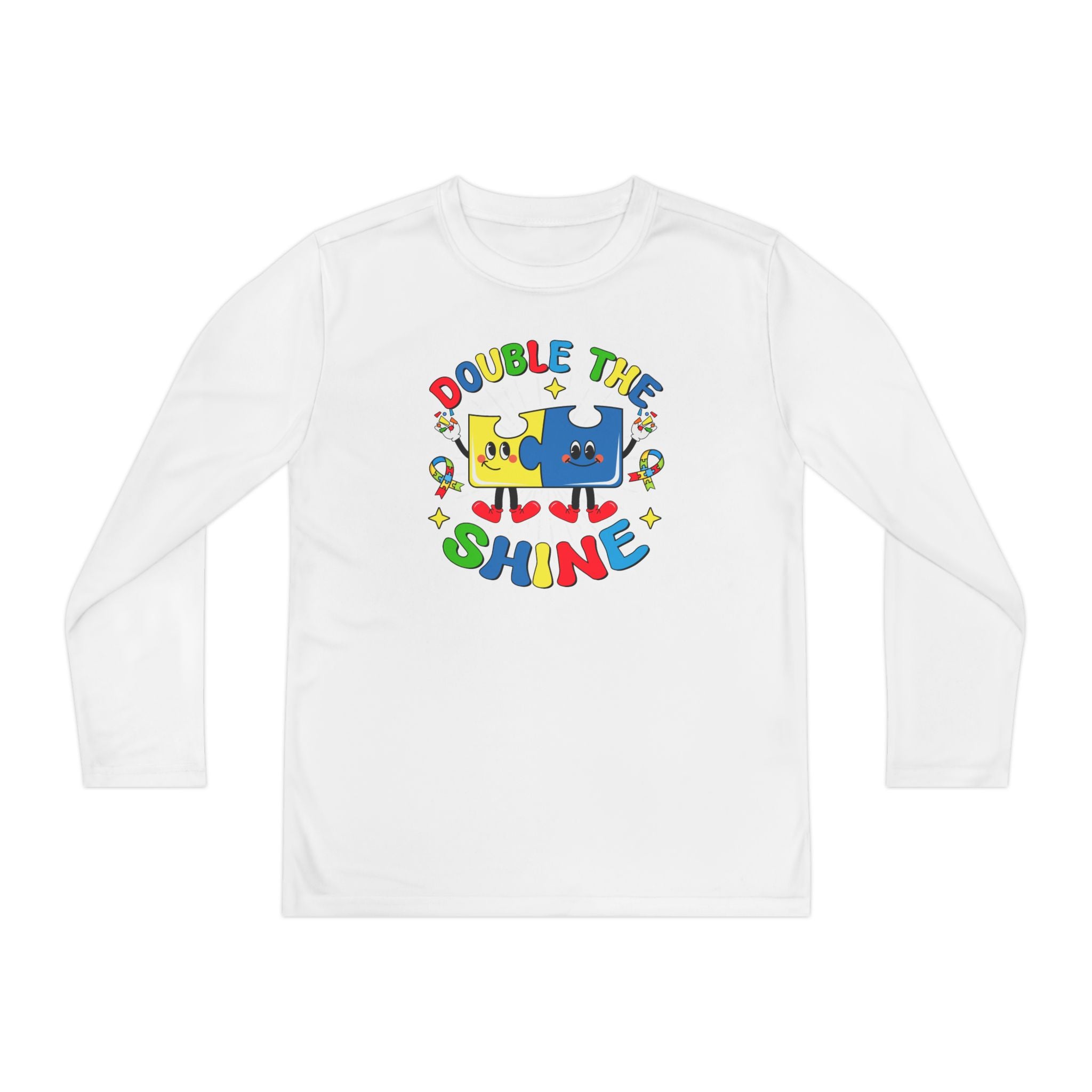 Double The Shine, Youth Long Sleeve