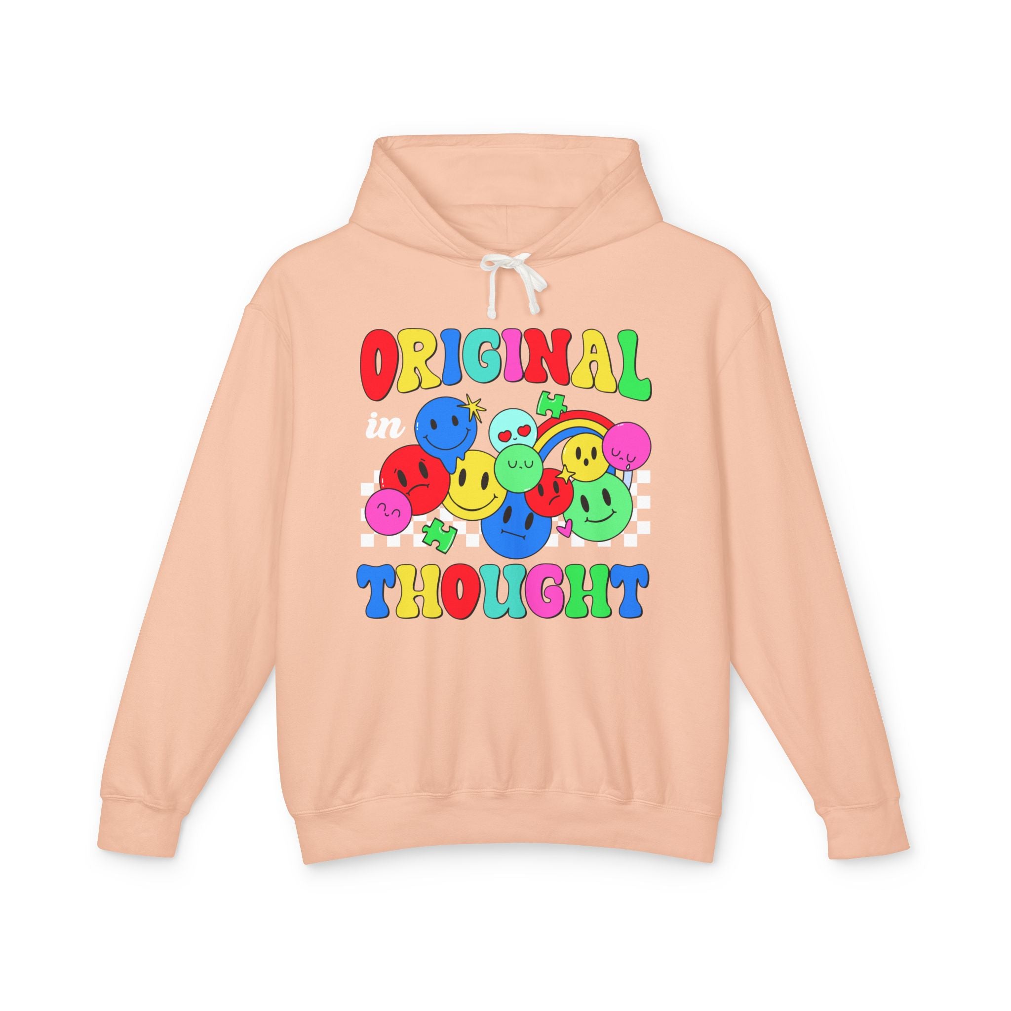 Original in Thought, Autism Support Three-Panel Fleece Hoodie