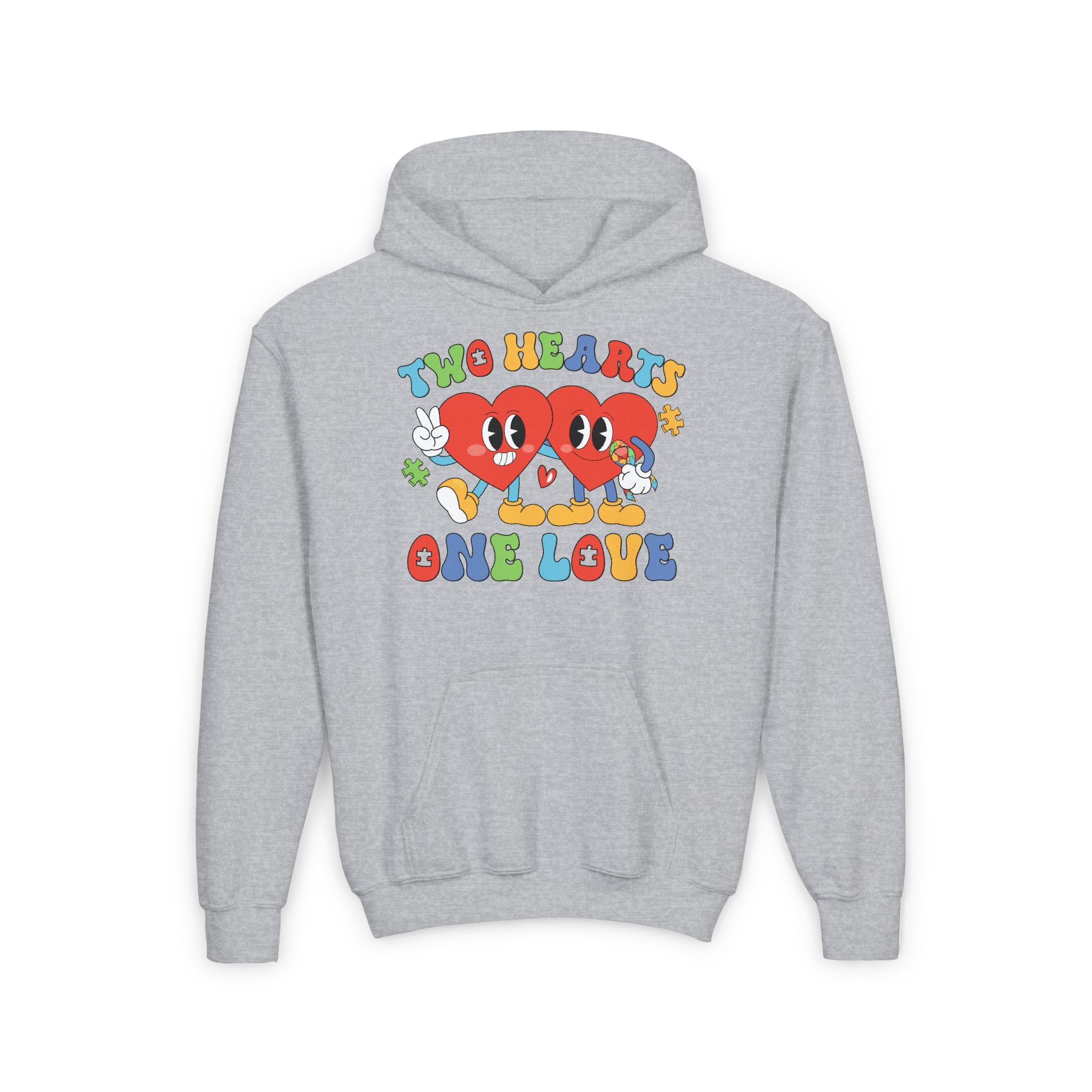 Two Hearts One Love, Youth Hoodie