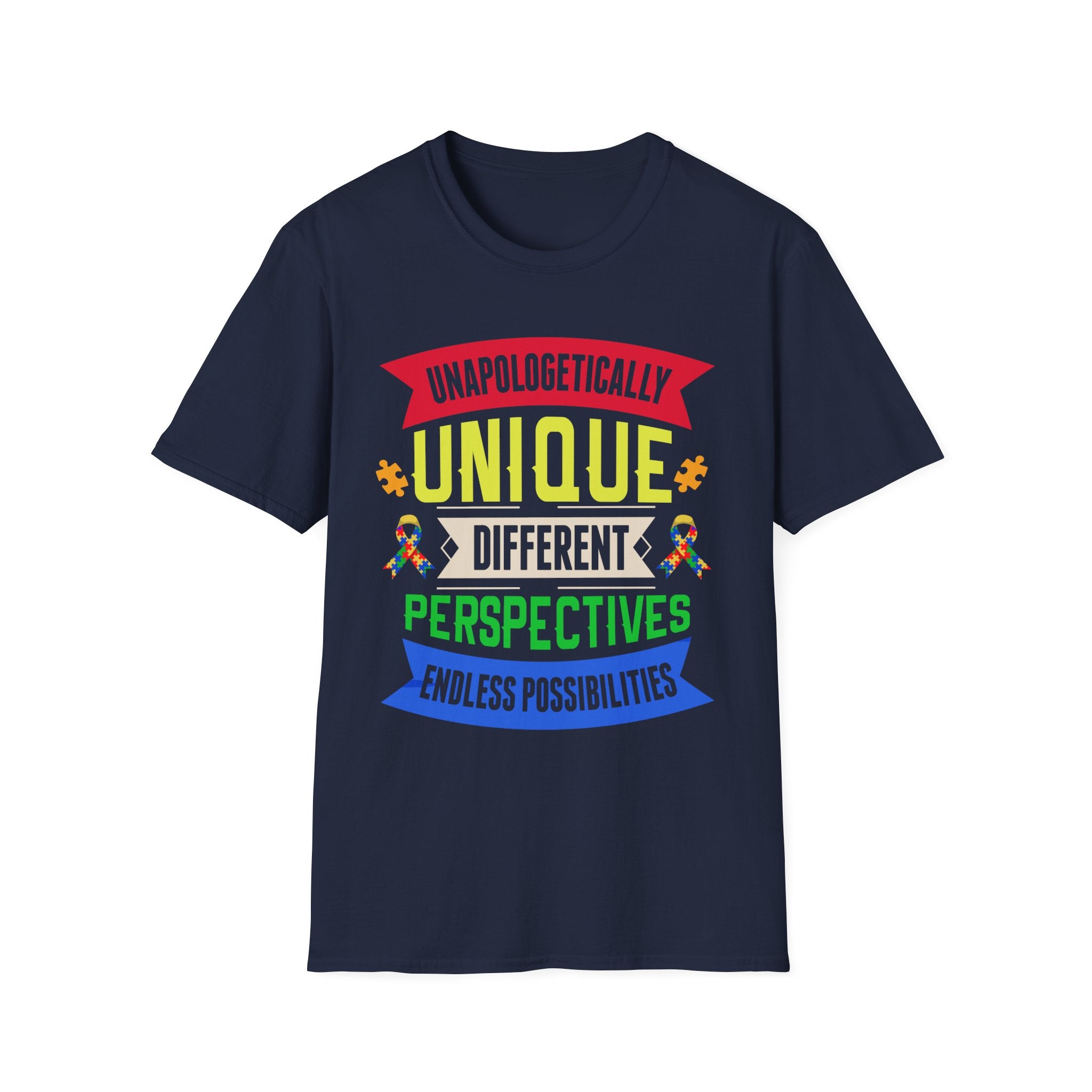 Unapologetically Unique Autism Awareness , Adult T-Shirt