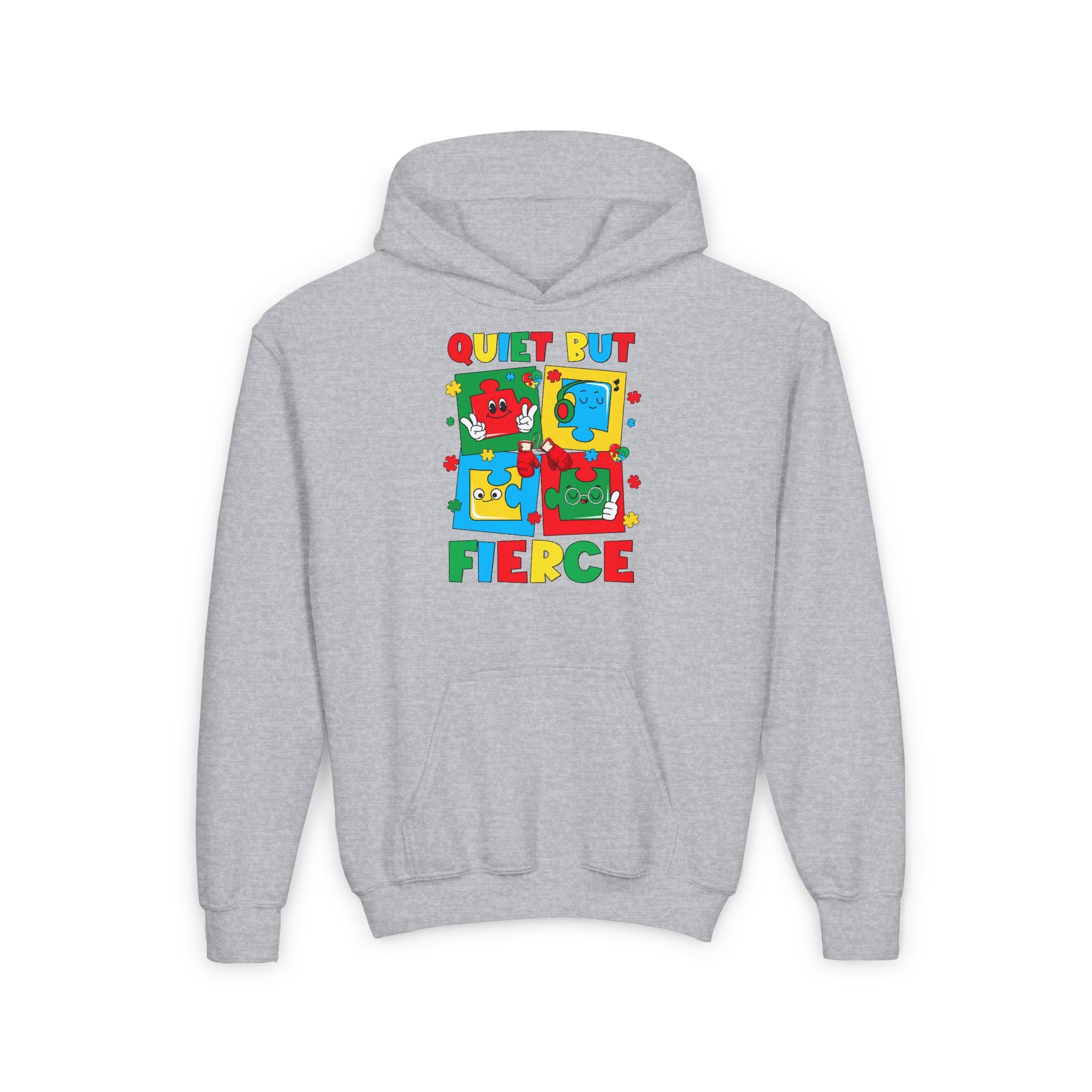 Quiet but Fierce, Youth Hoodie