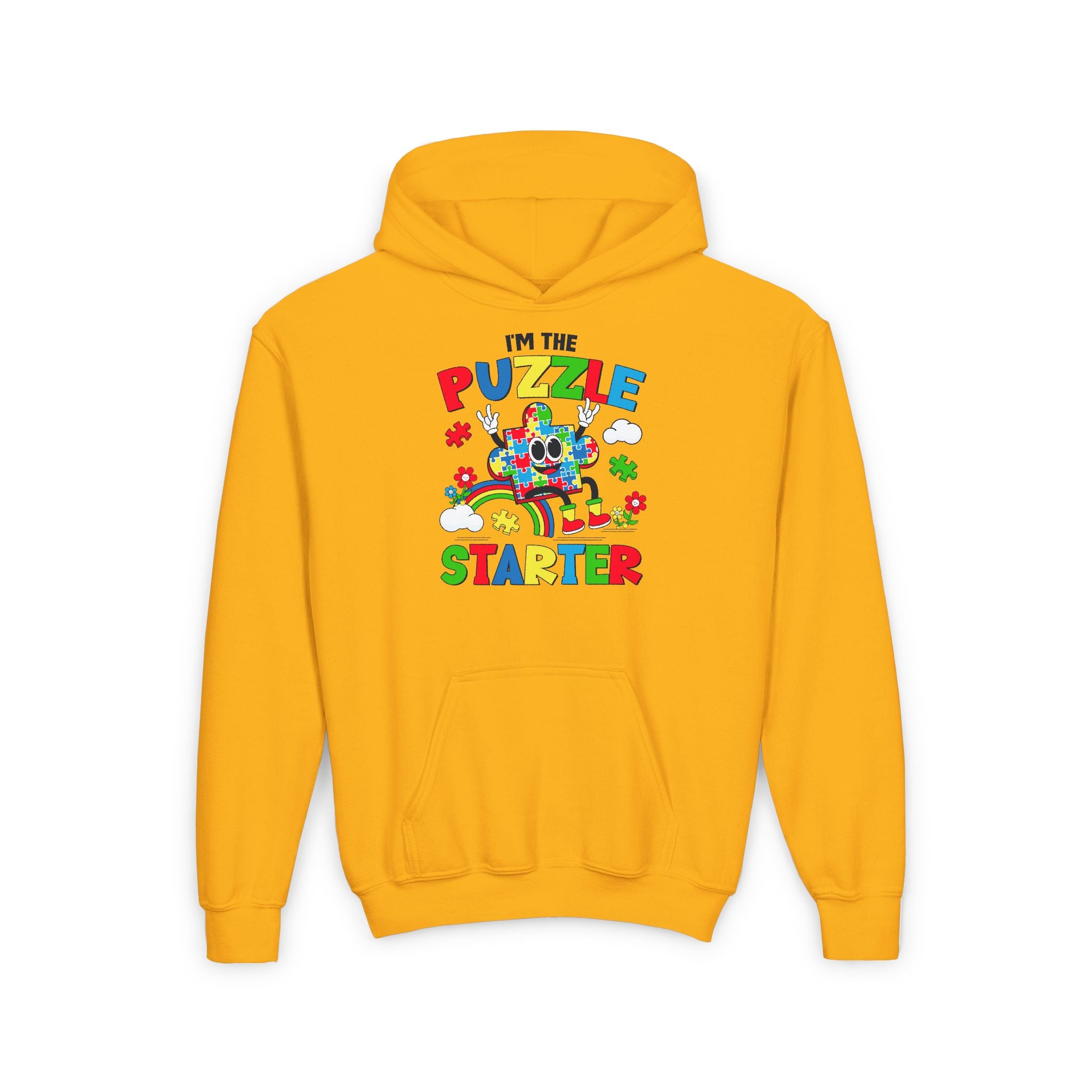 I'm The Puzzle Starter, Youth Hoodie