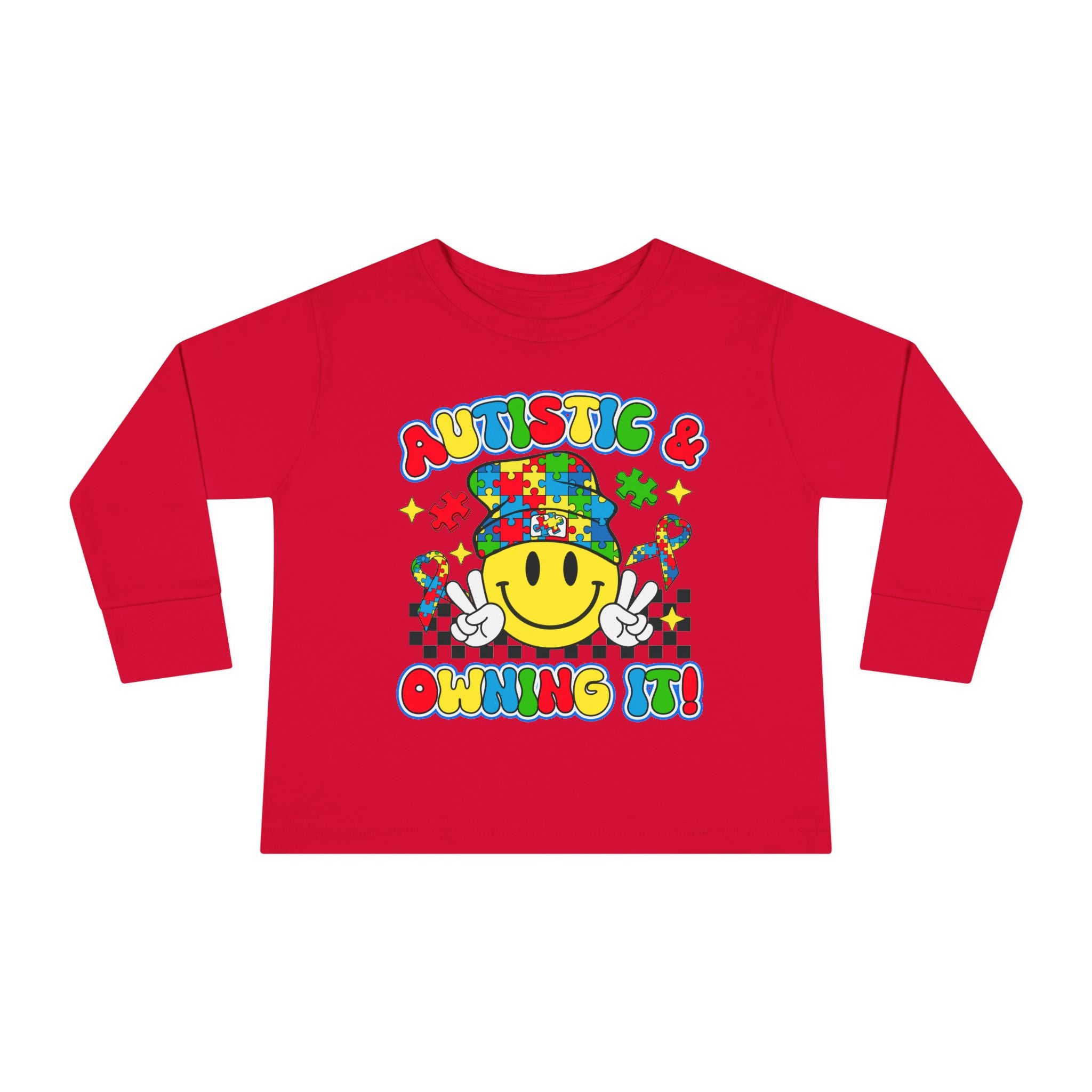 Autistic and Owning It, Toddler Long Sleeve Shirt