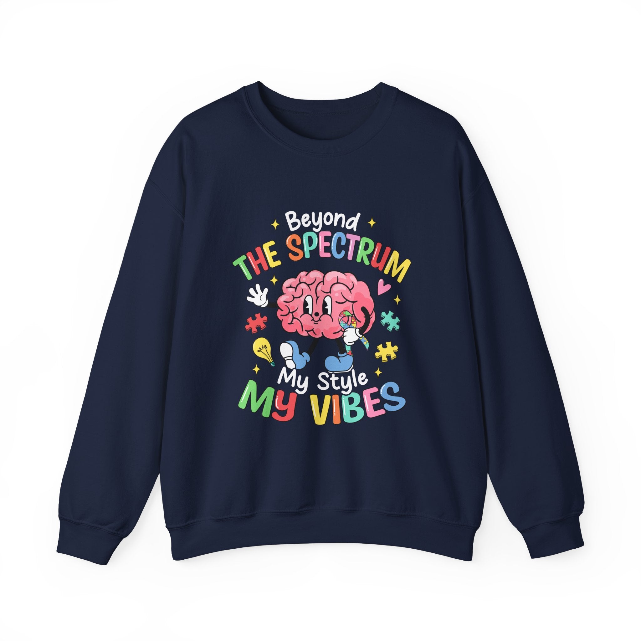 Beyond The Spectrum, Autism Pride Adult Sweatshirt