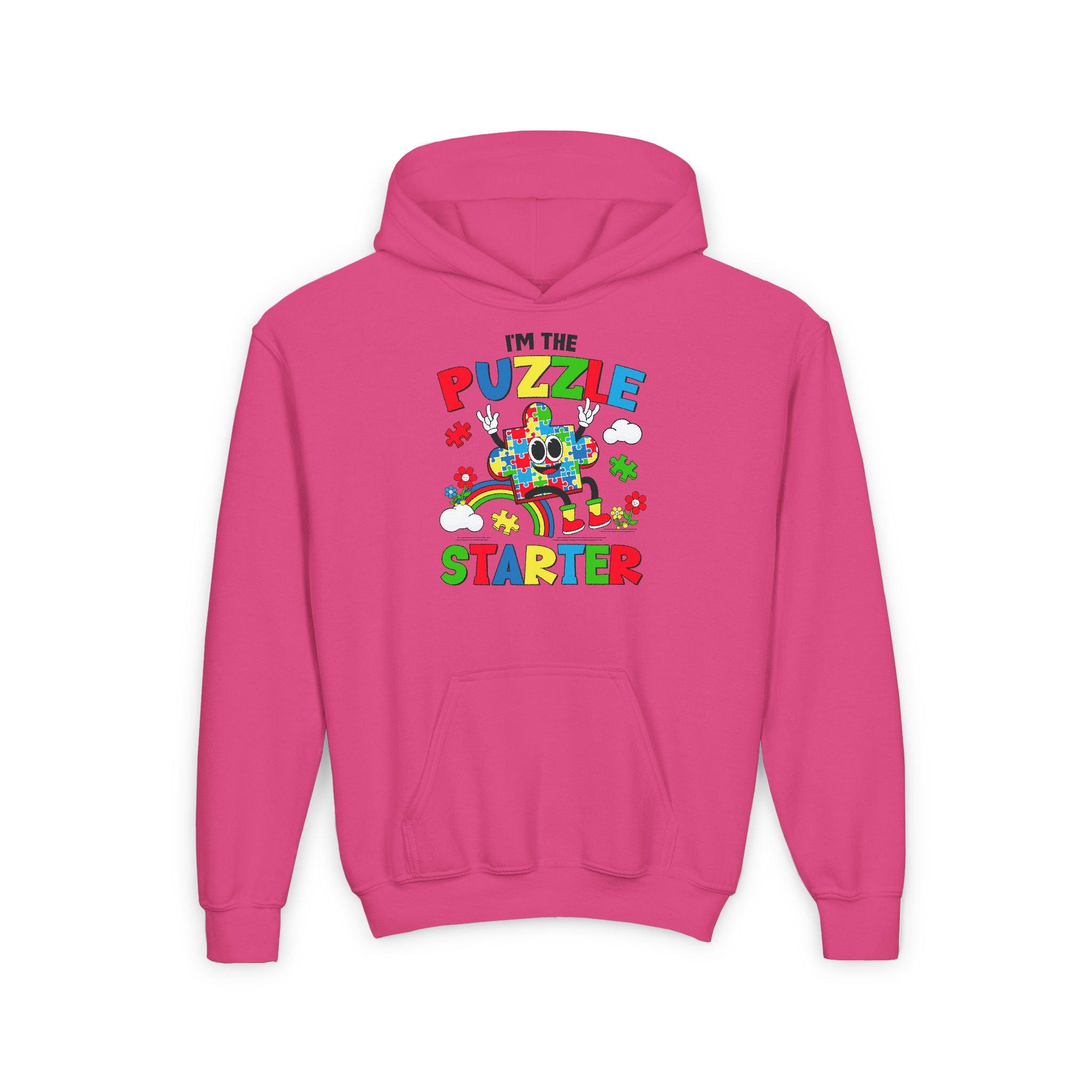 I'm The Puzzle Starter, Youth Hoodie