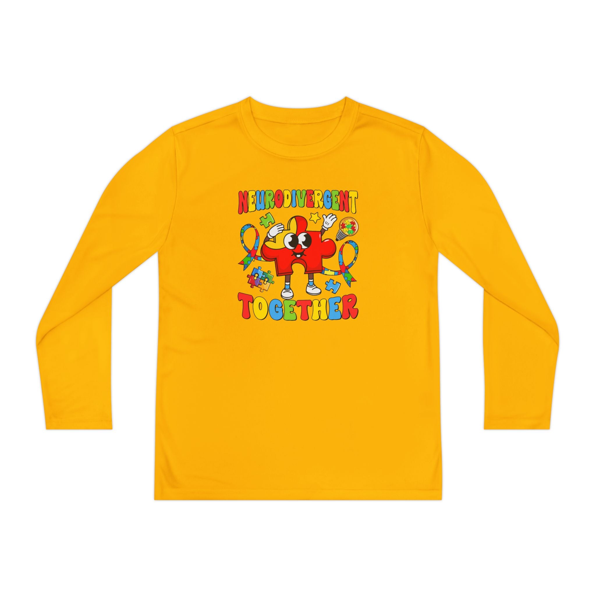 Neurodivergent Together, Youth Long Sleeve