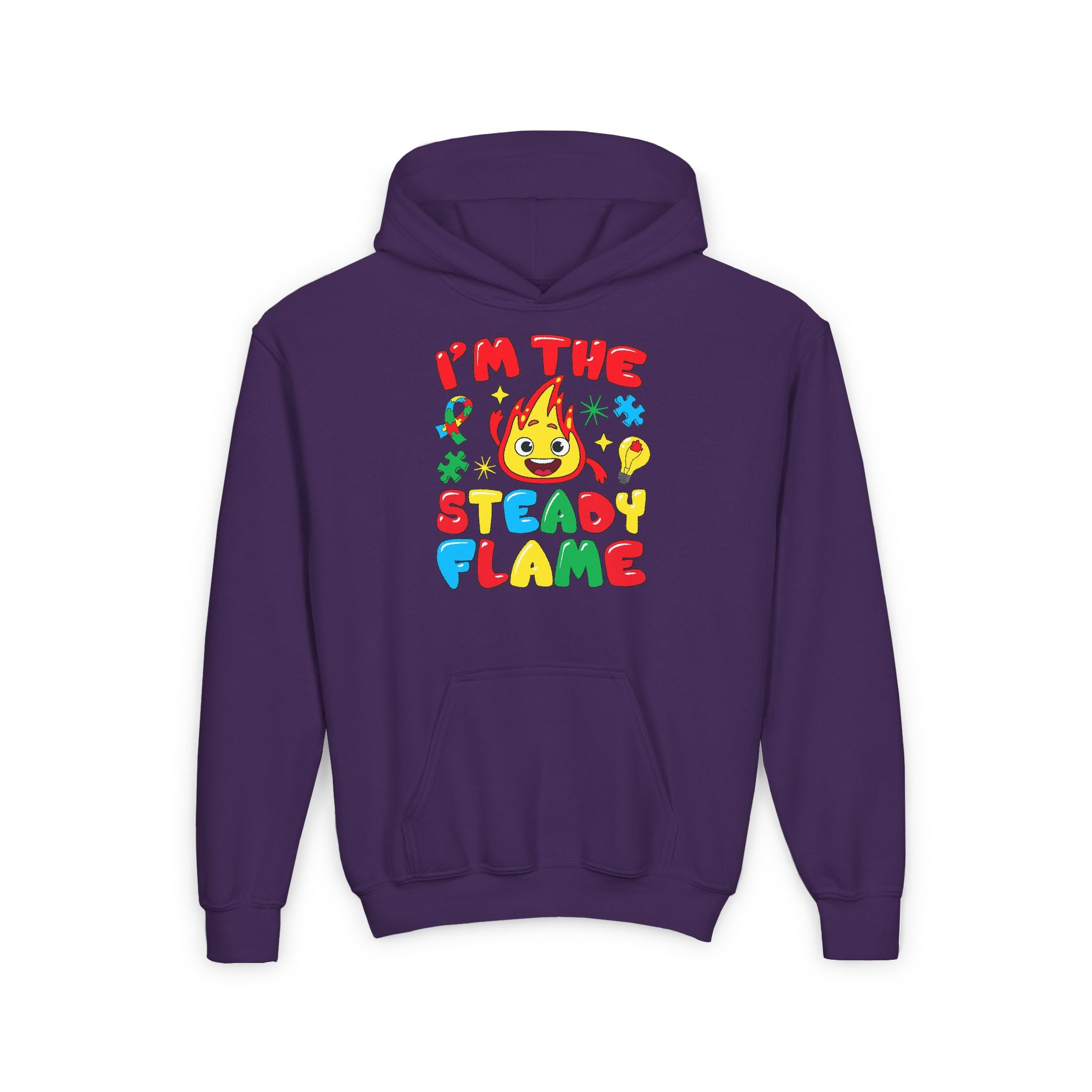 I'm The Steady Flame, Youth Hoodie